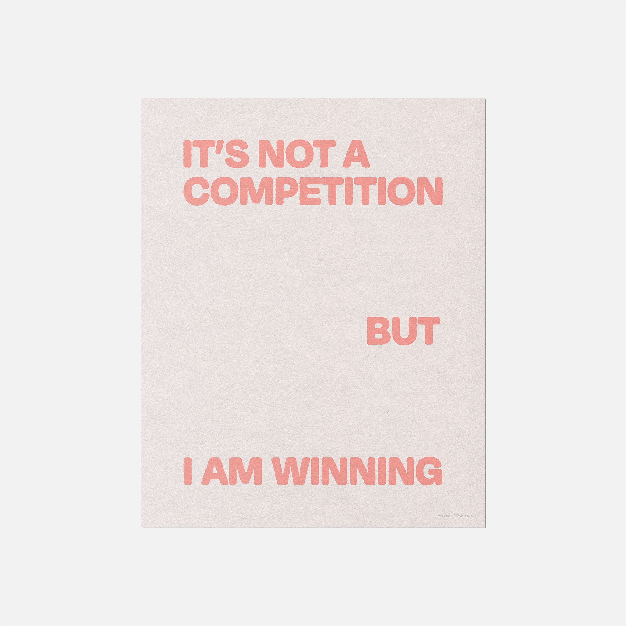 WINNING PRINT