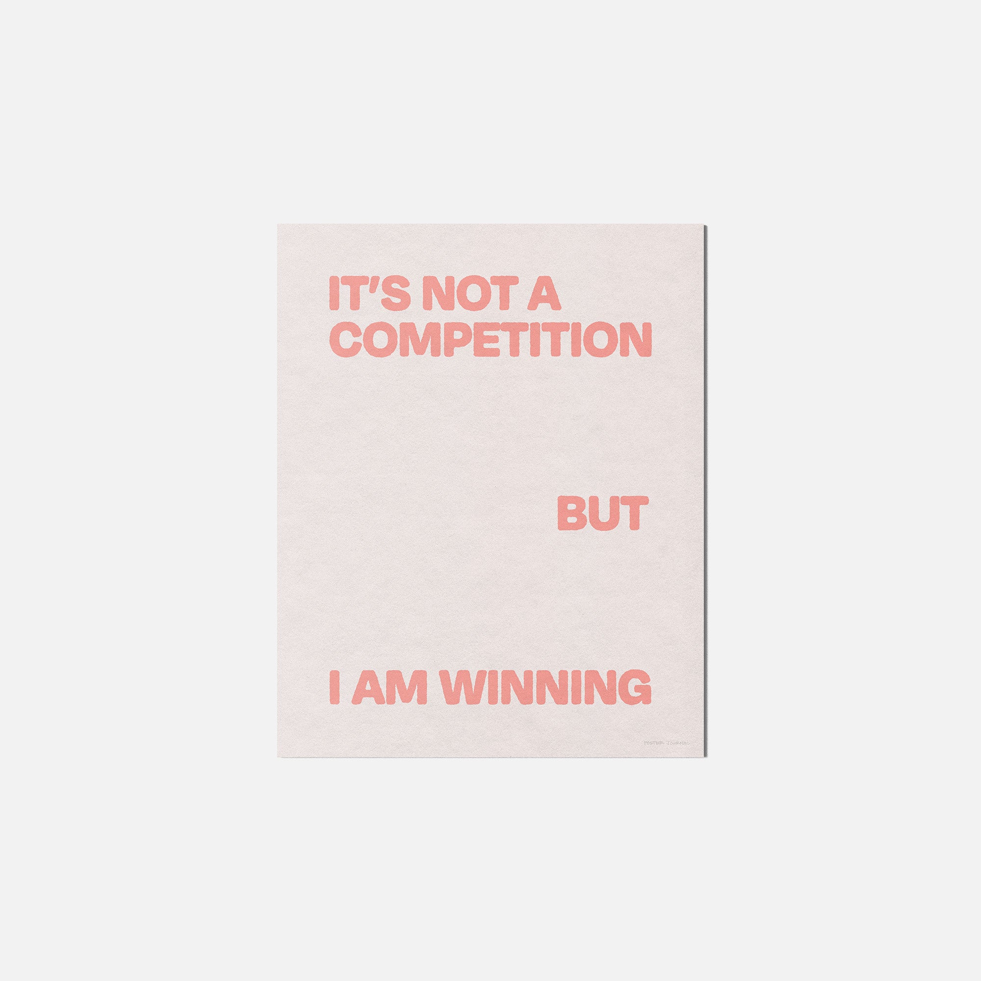 WINNING PRINT
