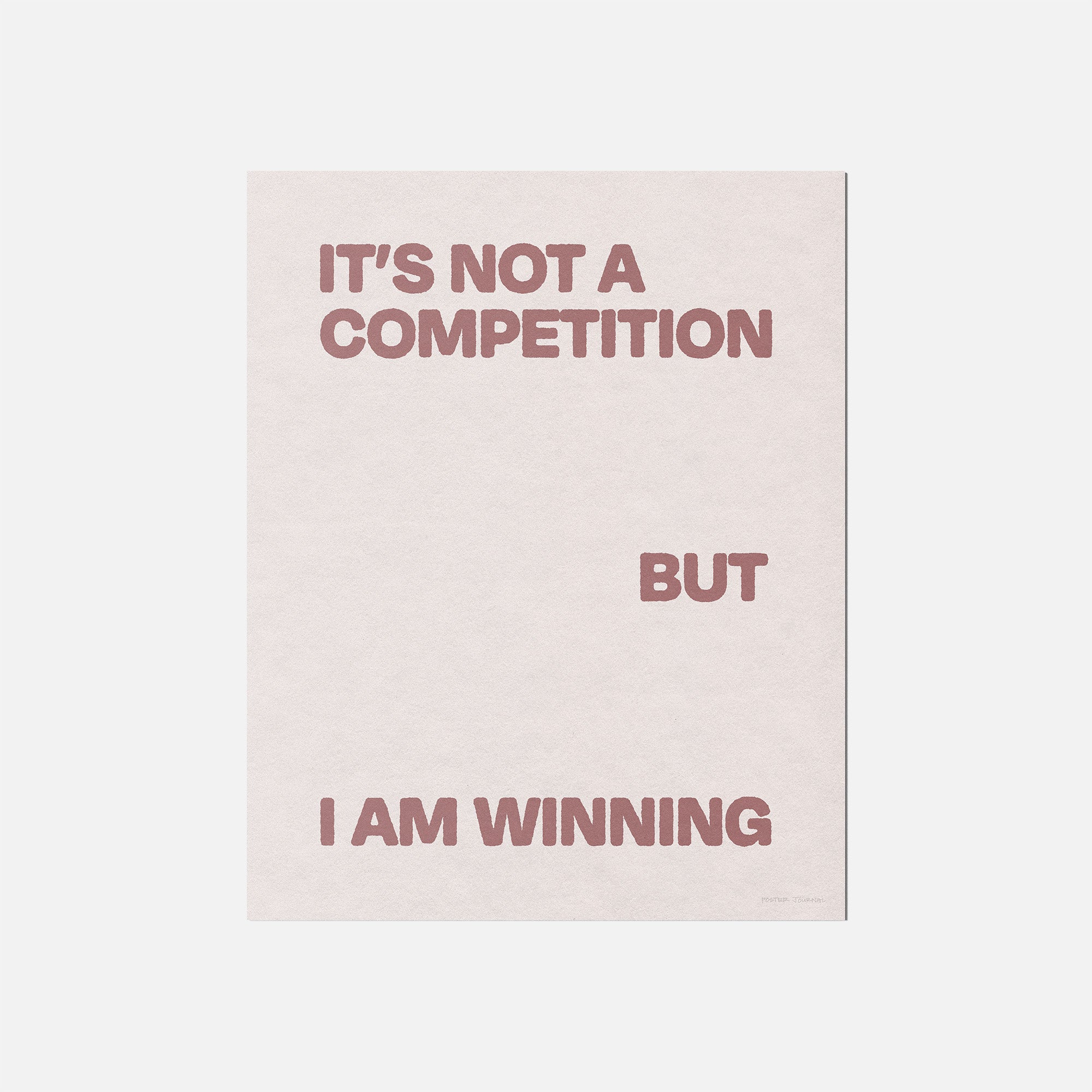 WINNING PRINT