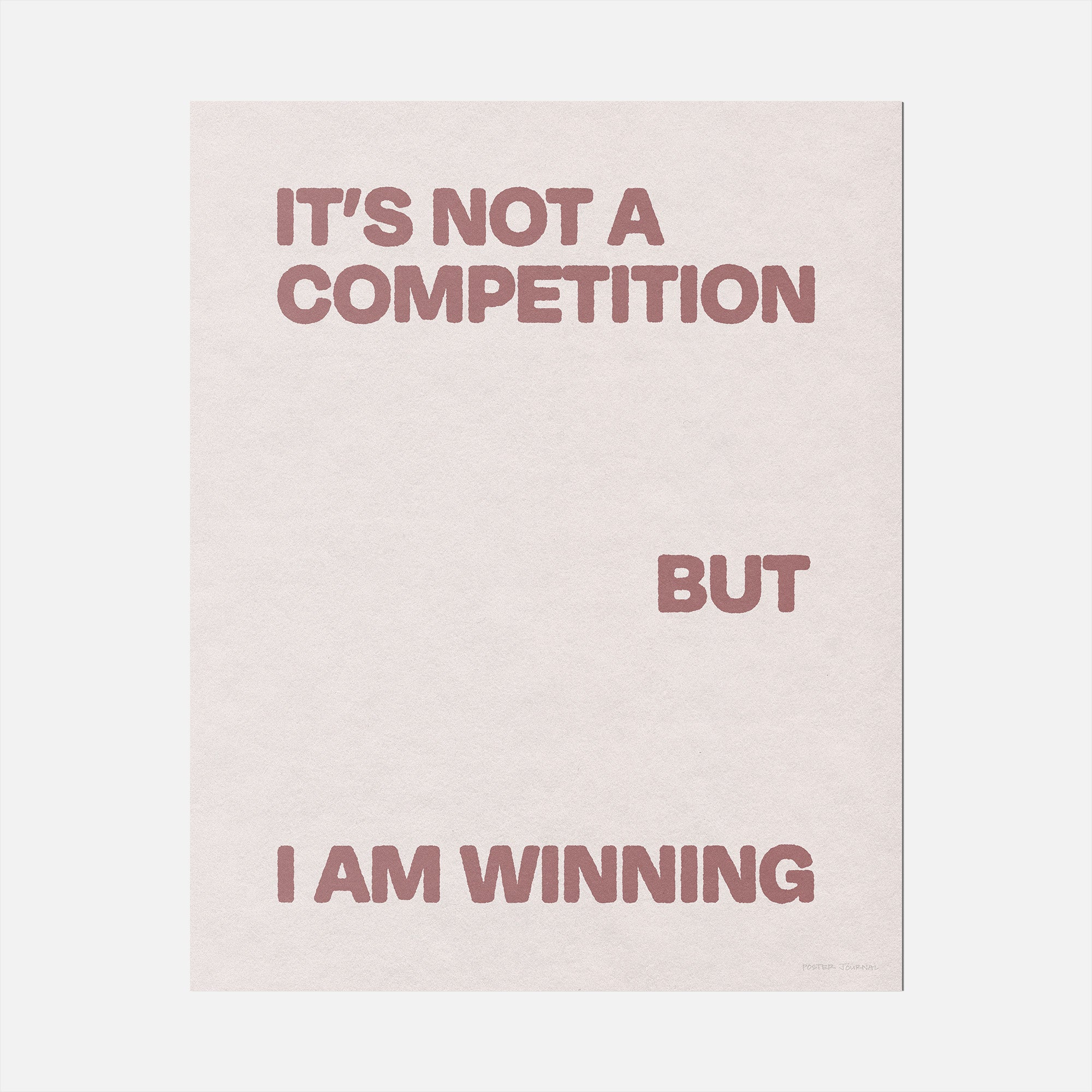 WINNING PRINT