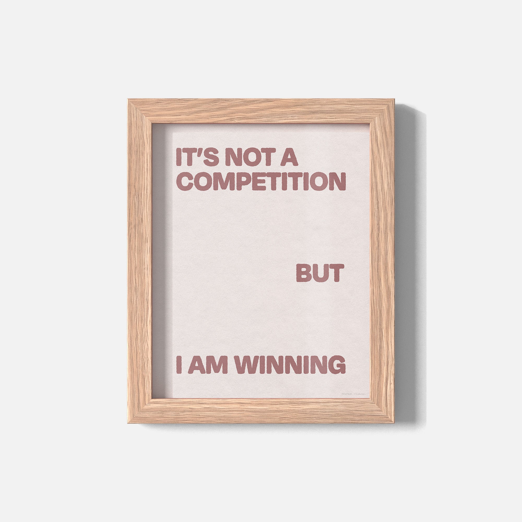 WINNING PRINT