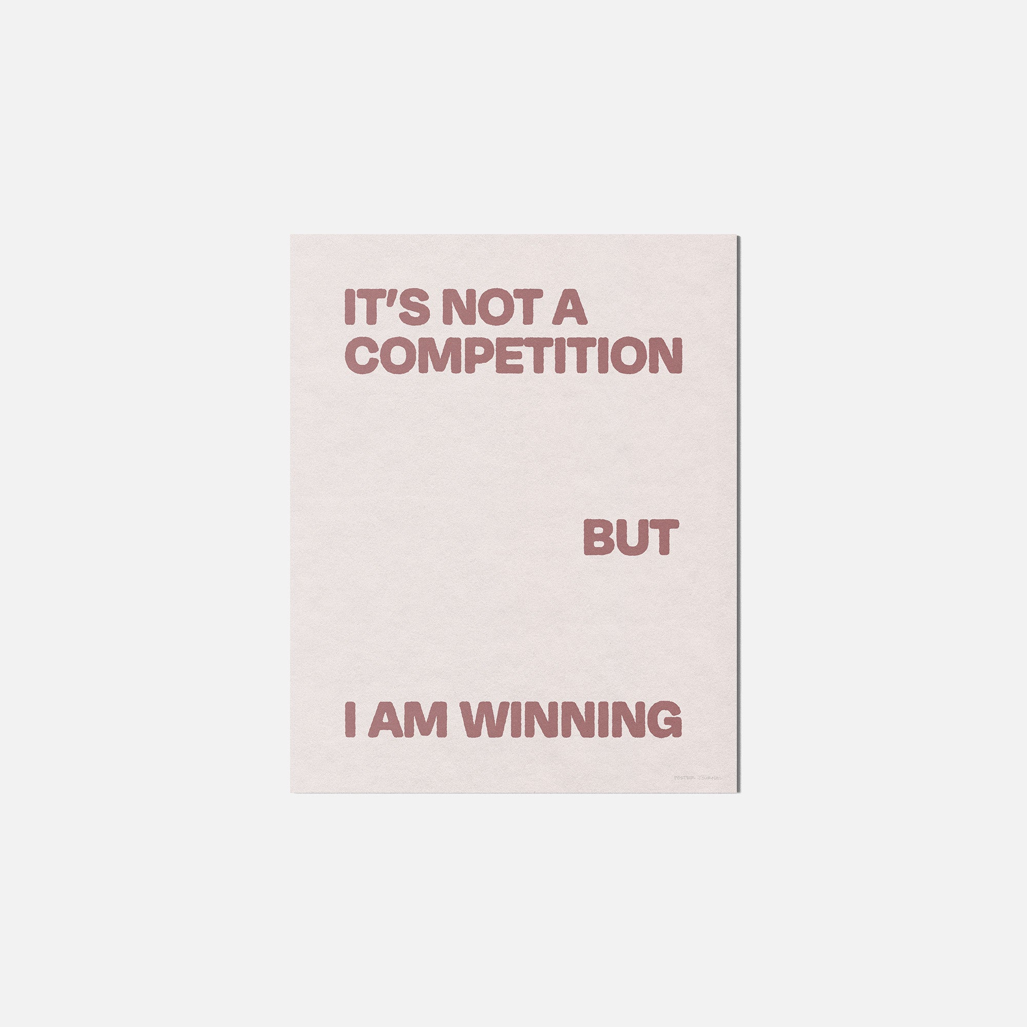 WINNING PRINT