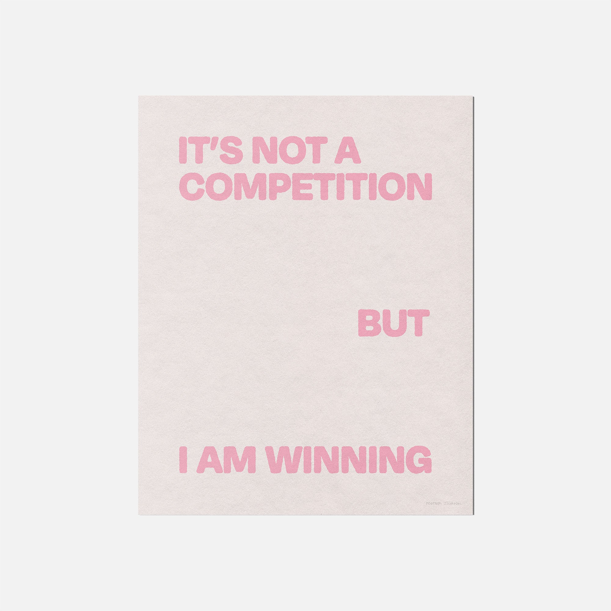 WINNING PRINT