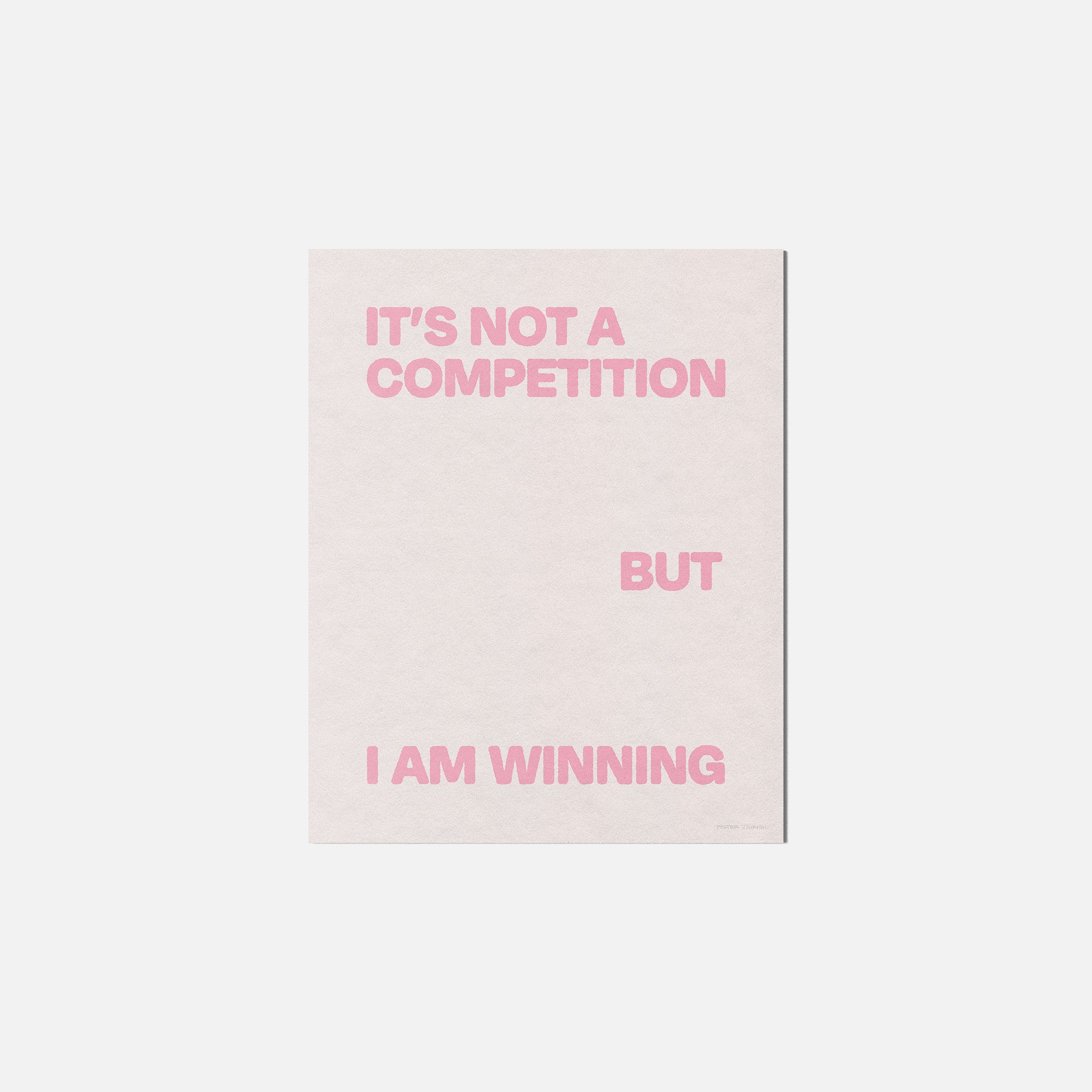 WINNING PRINT