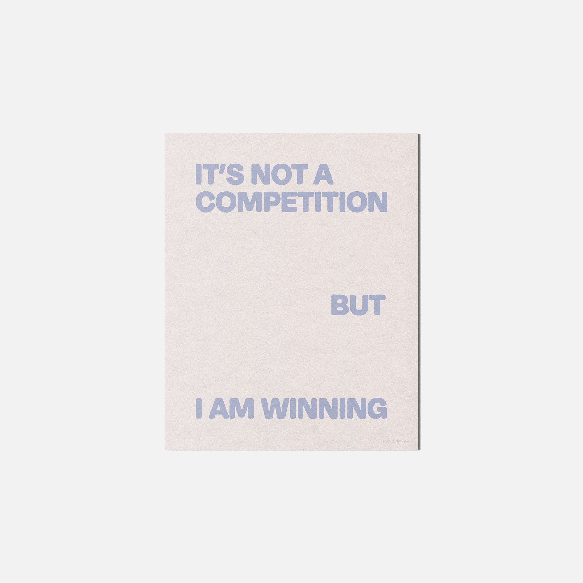 WINNING PRINT