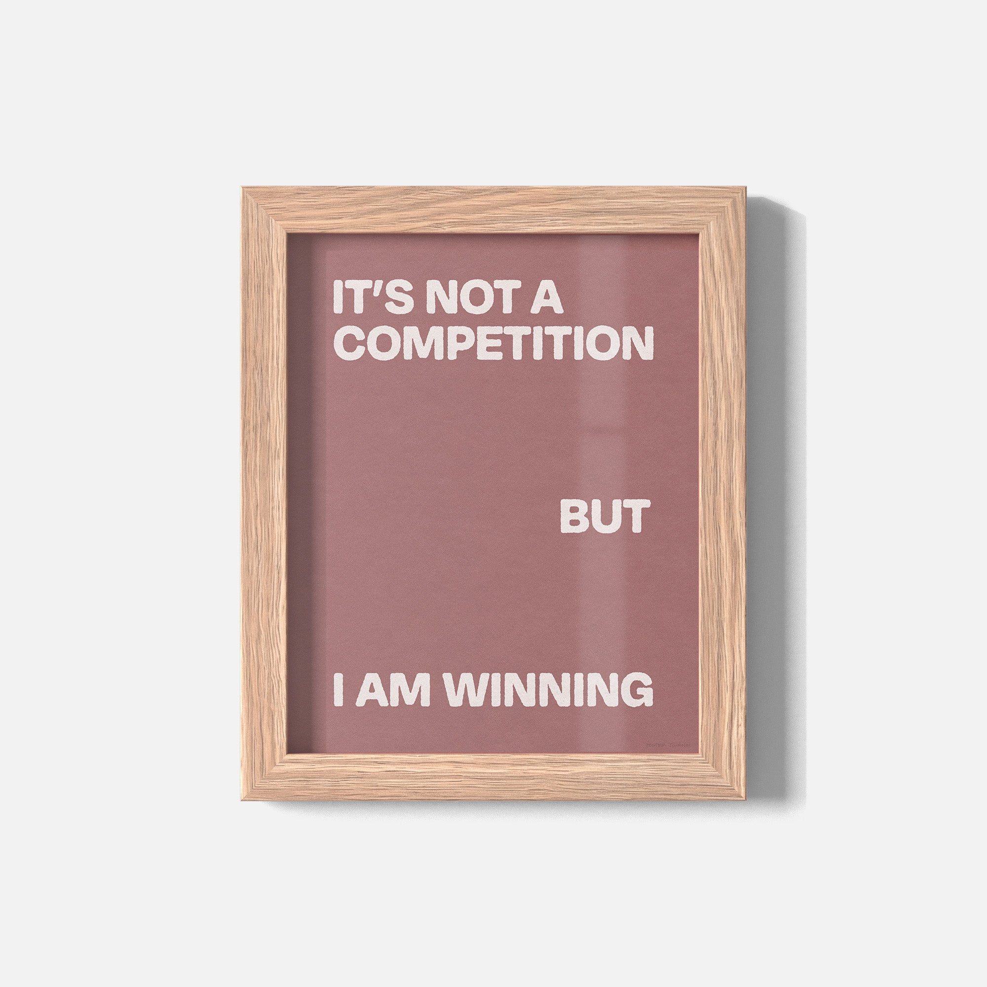 WINNING PRINT