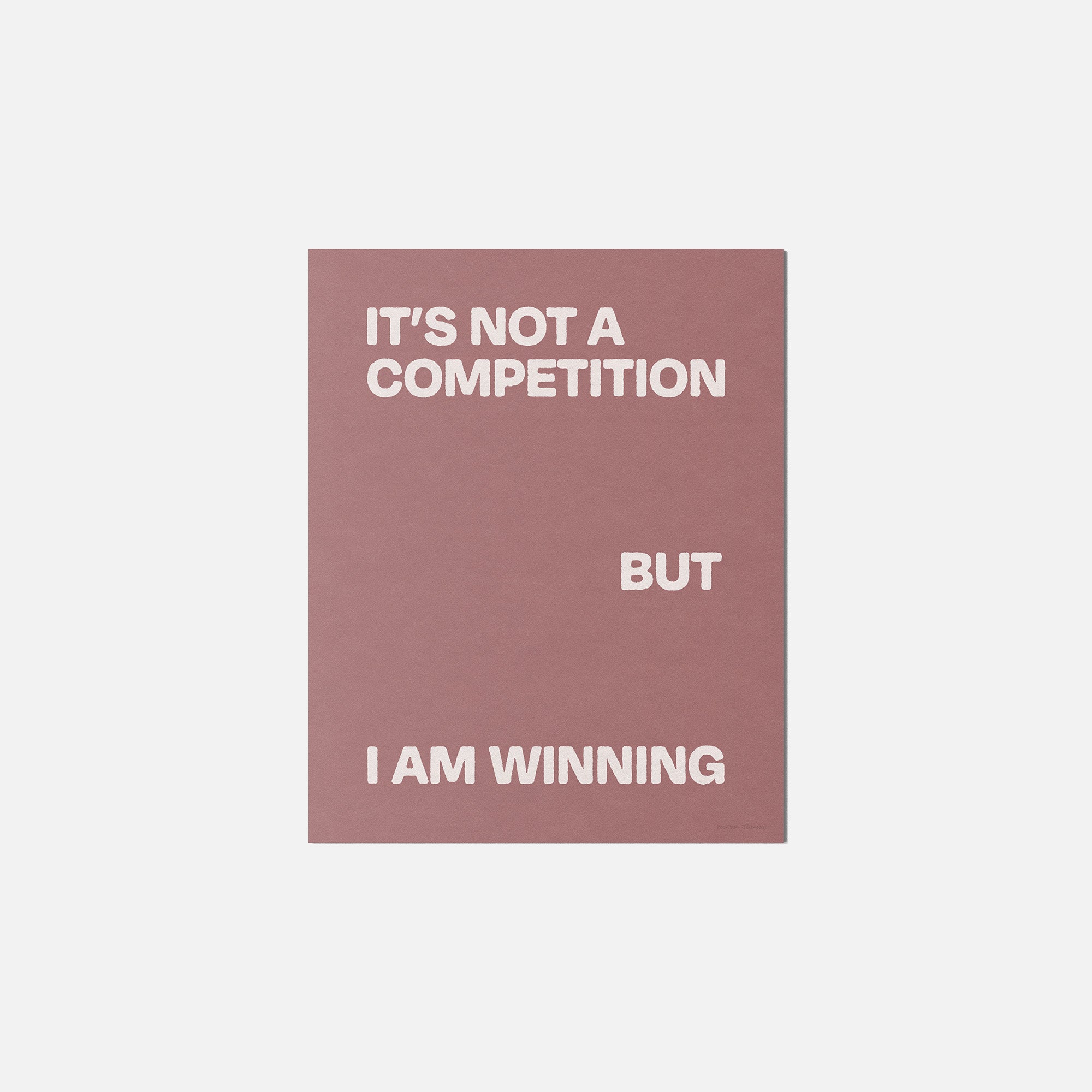 WINNING PRINT