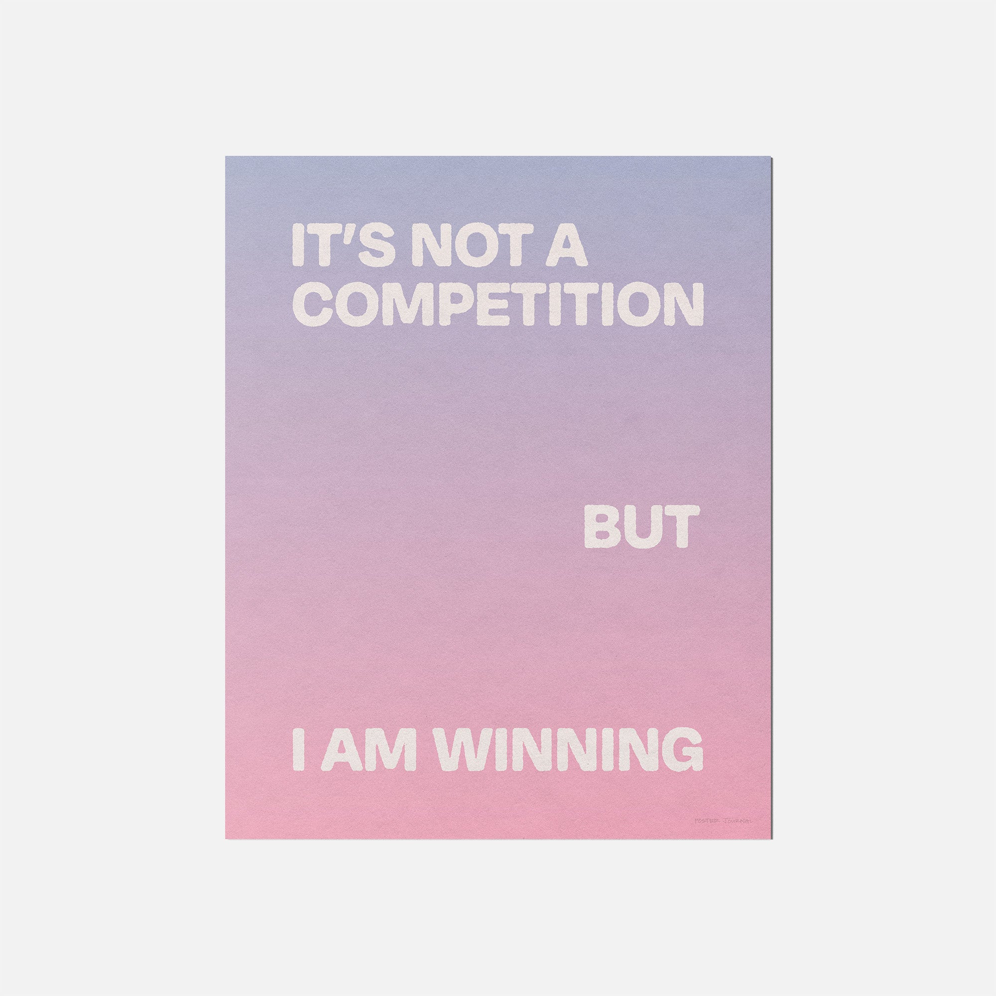 WINNING PRINT