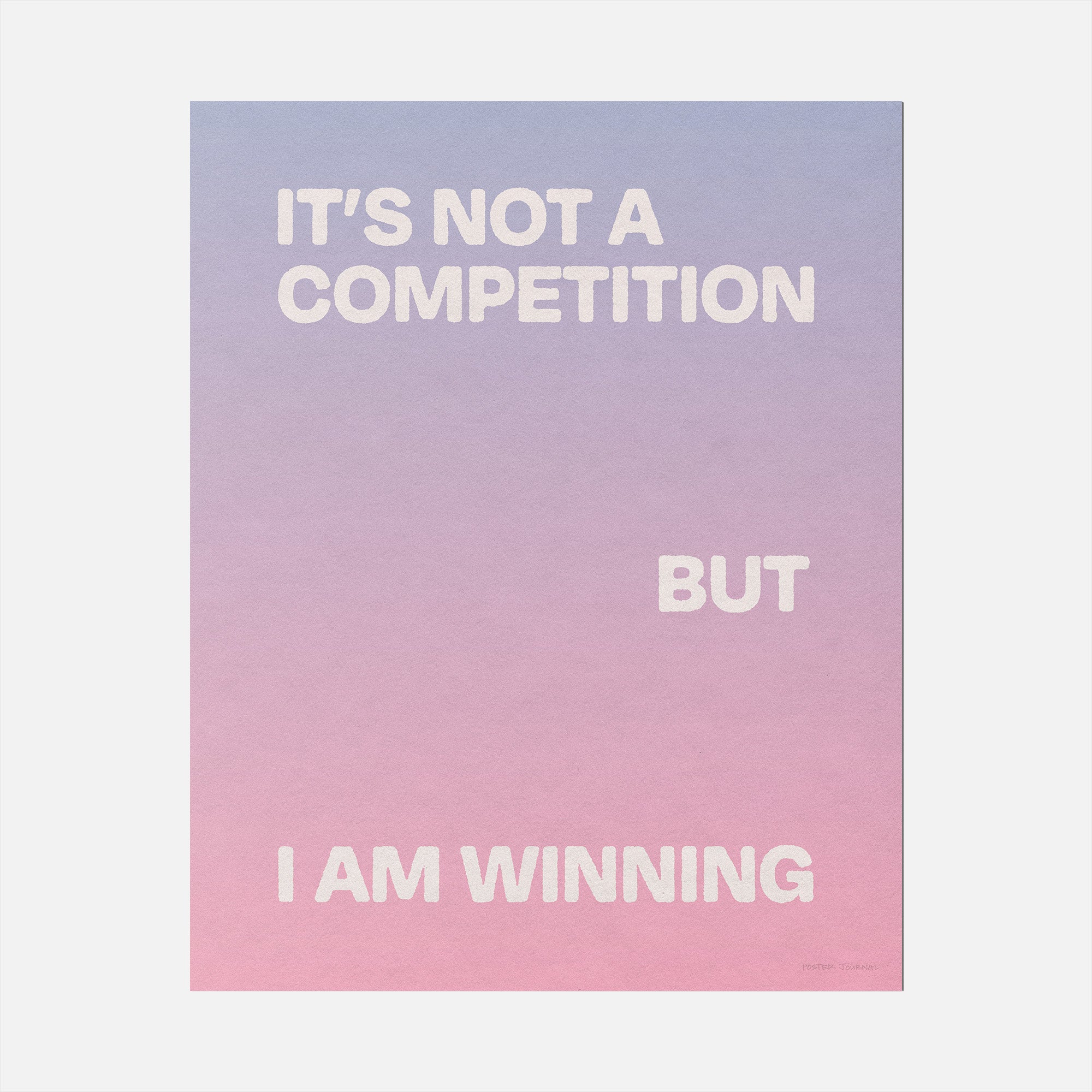 WINNING PRINT