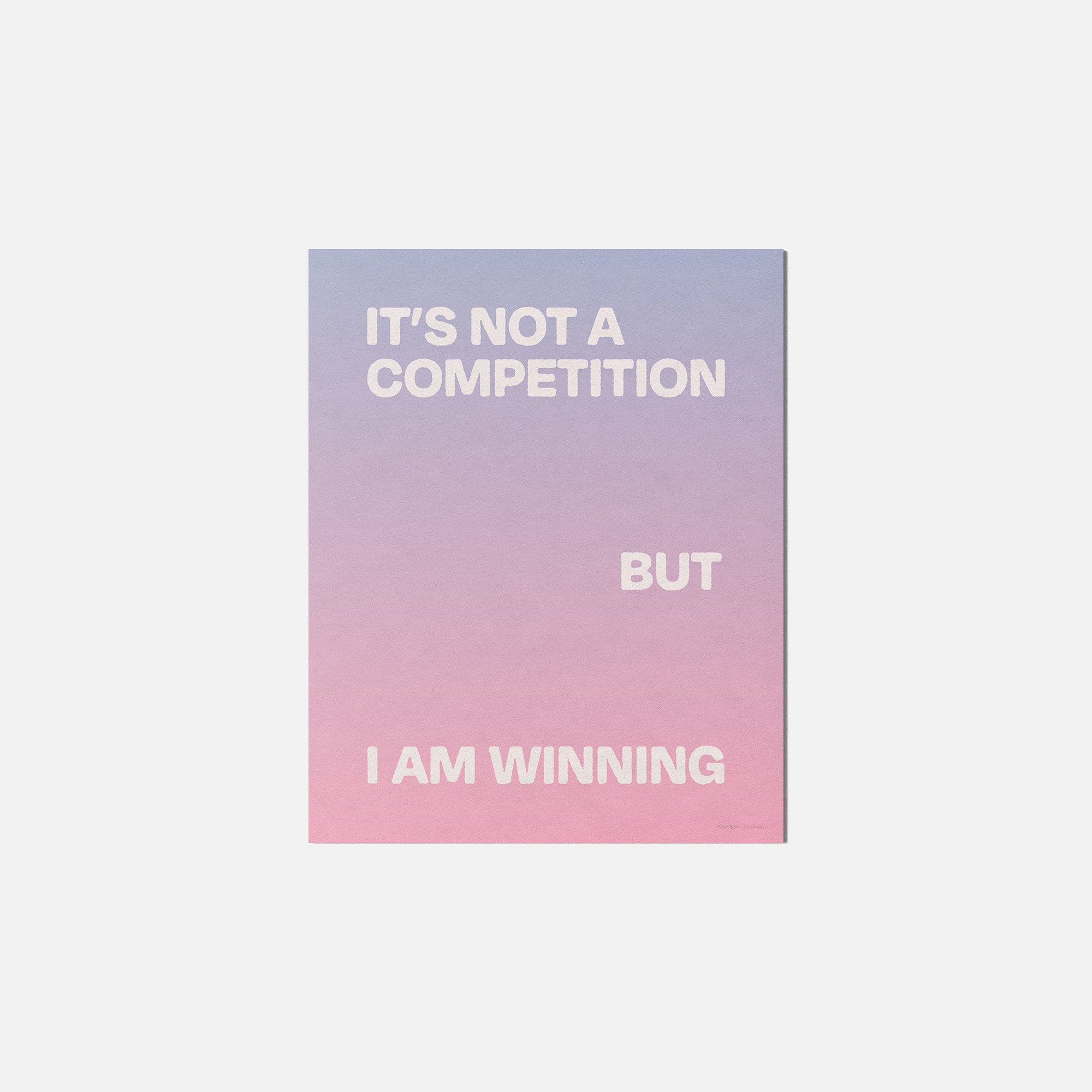 WINNING PRINT