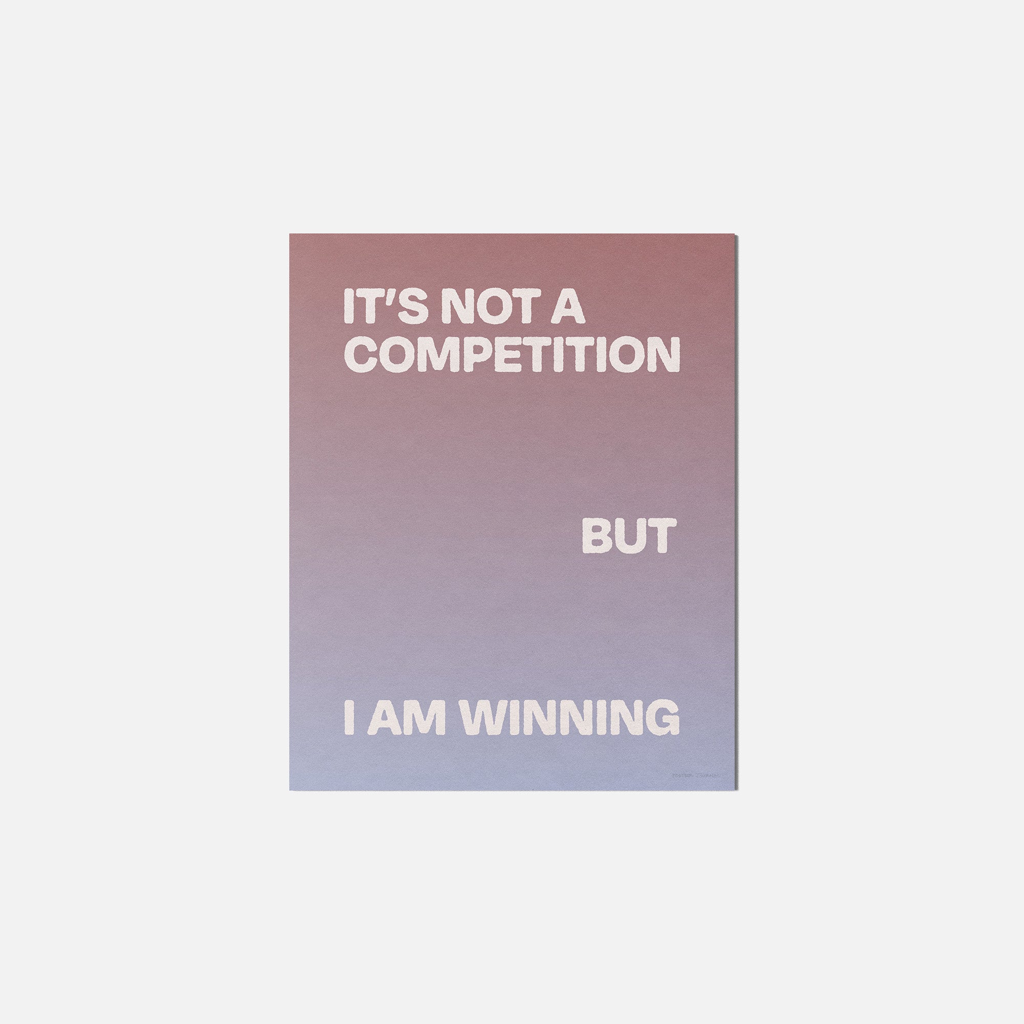 WINNING PRINT