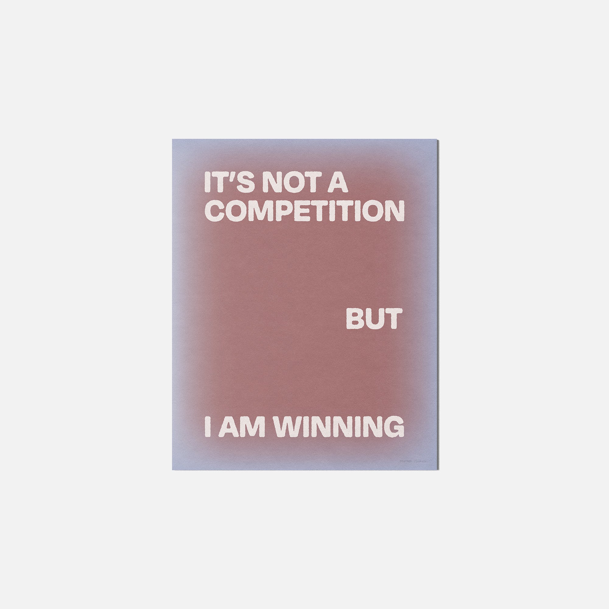 WINNING PRINT