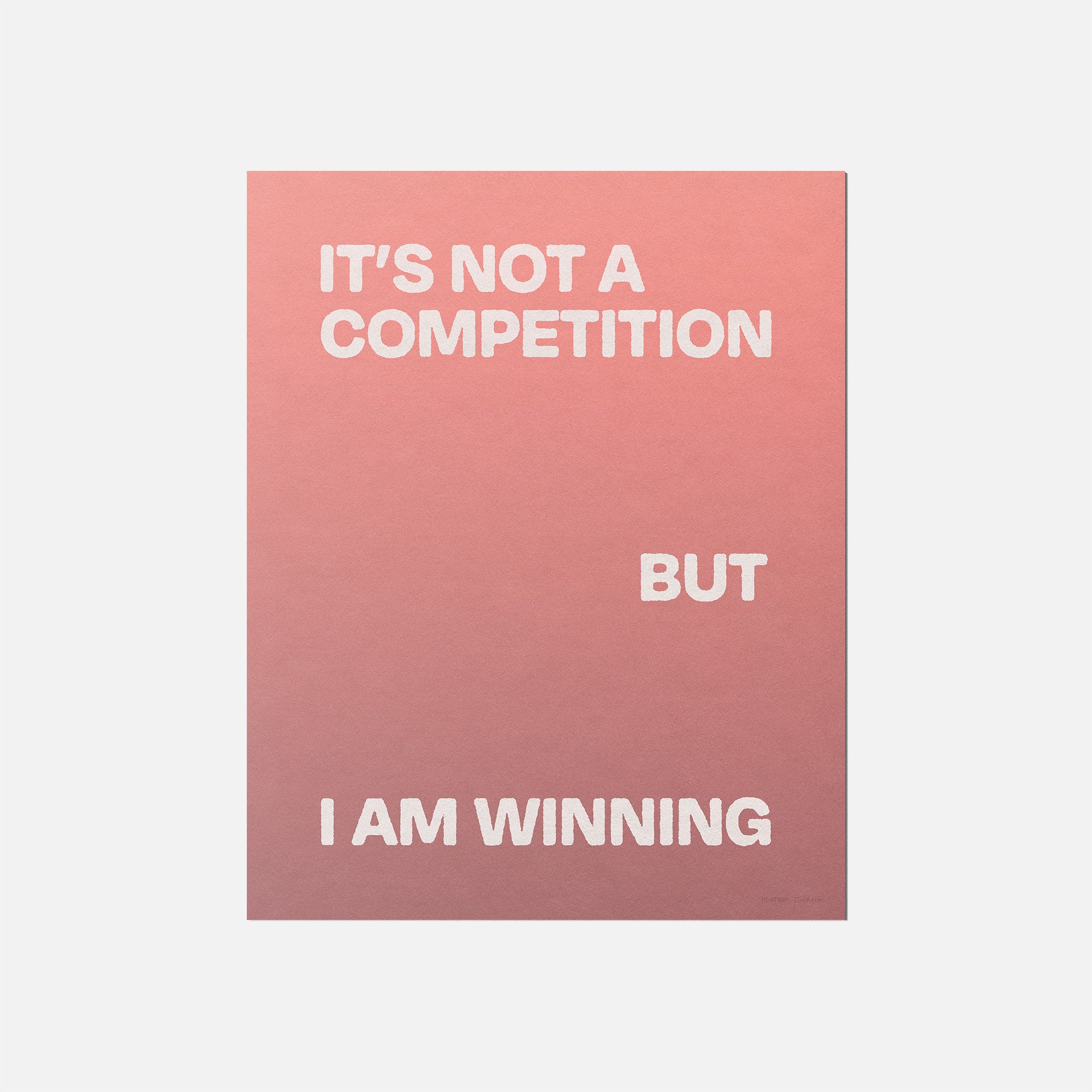 WINNING PRINT