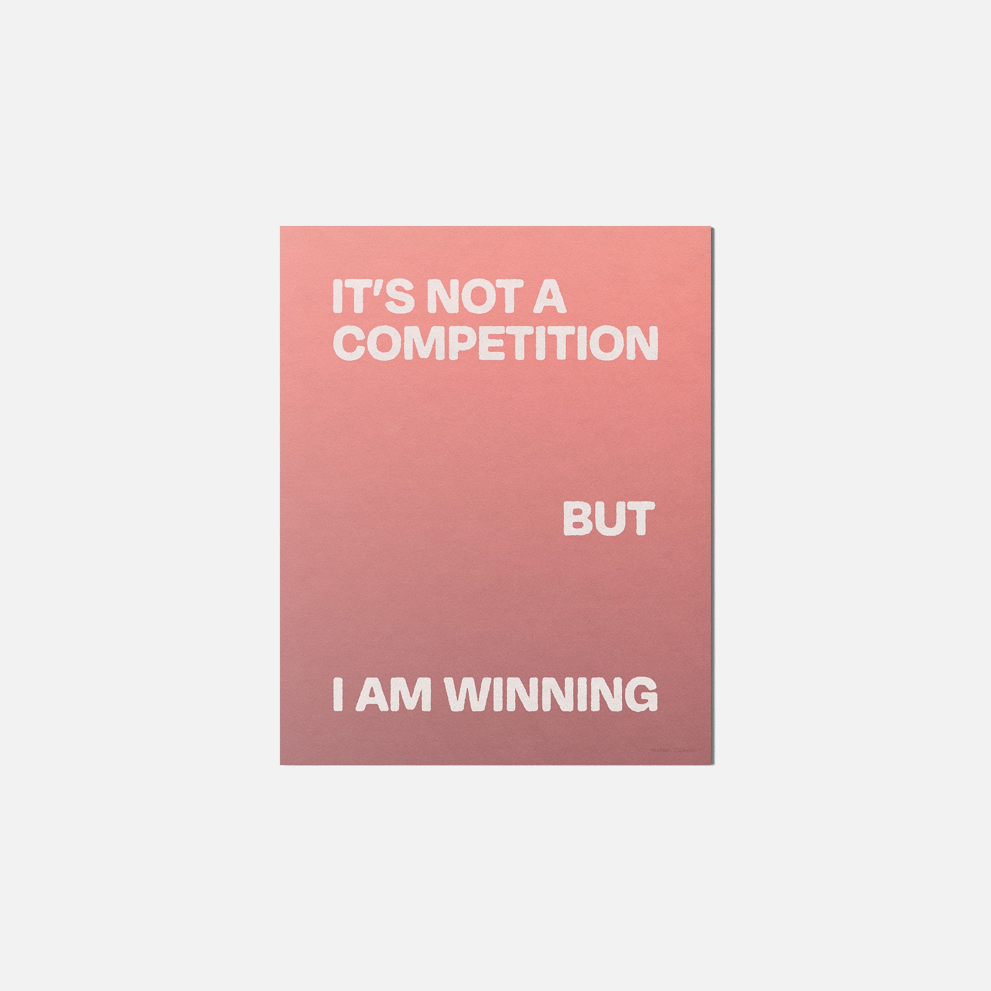 WINNING PRINT