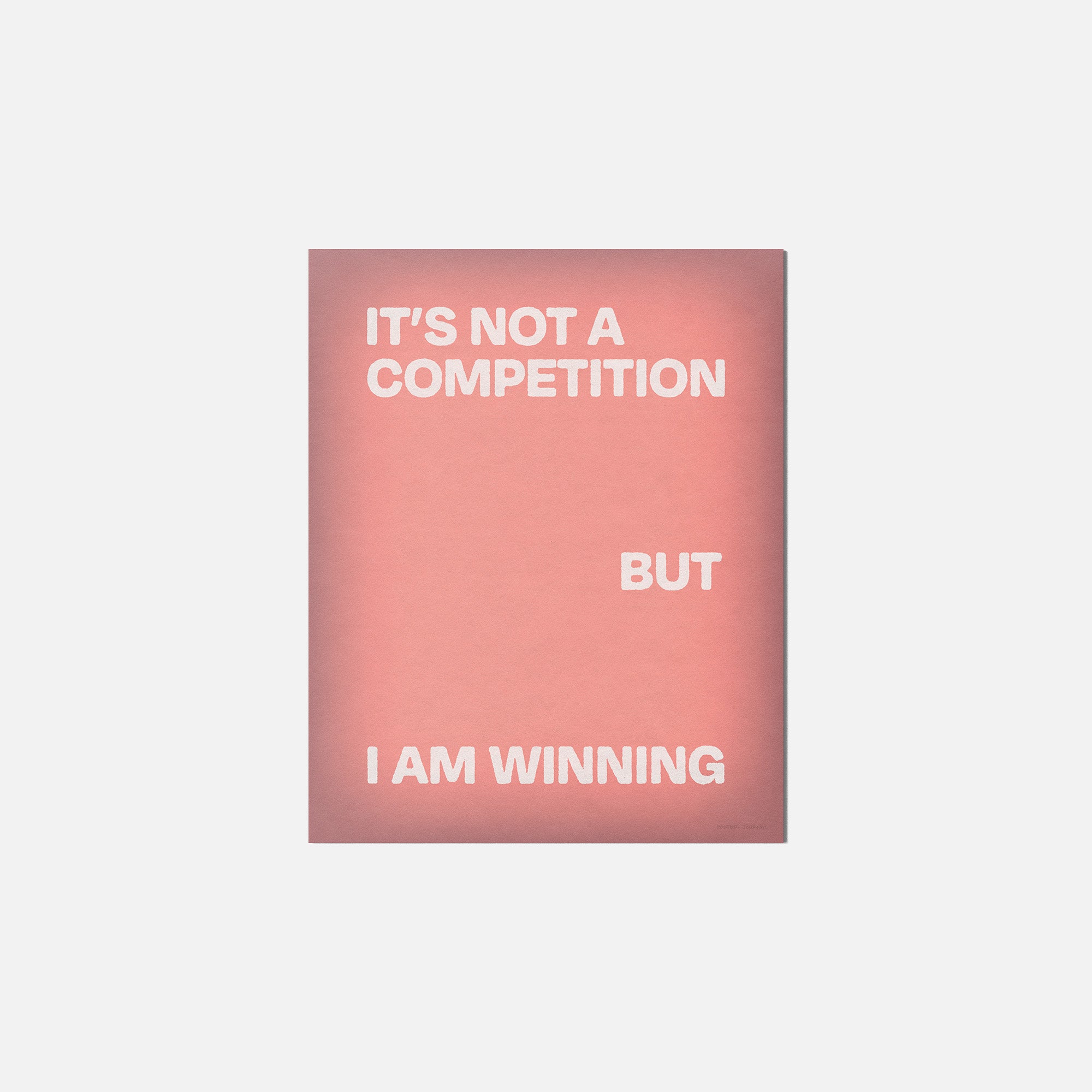 WINNING PRINT