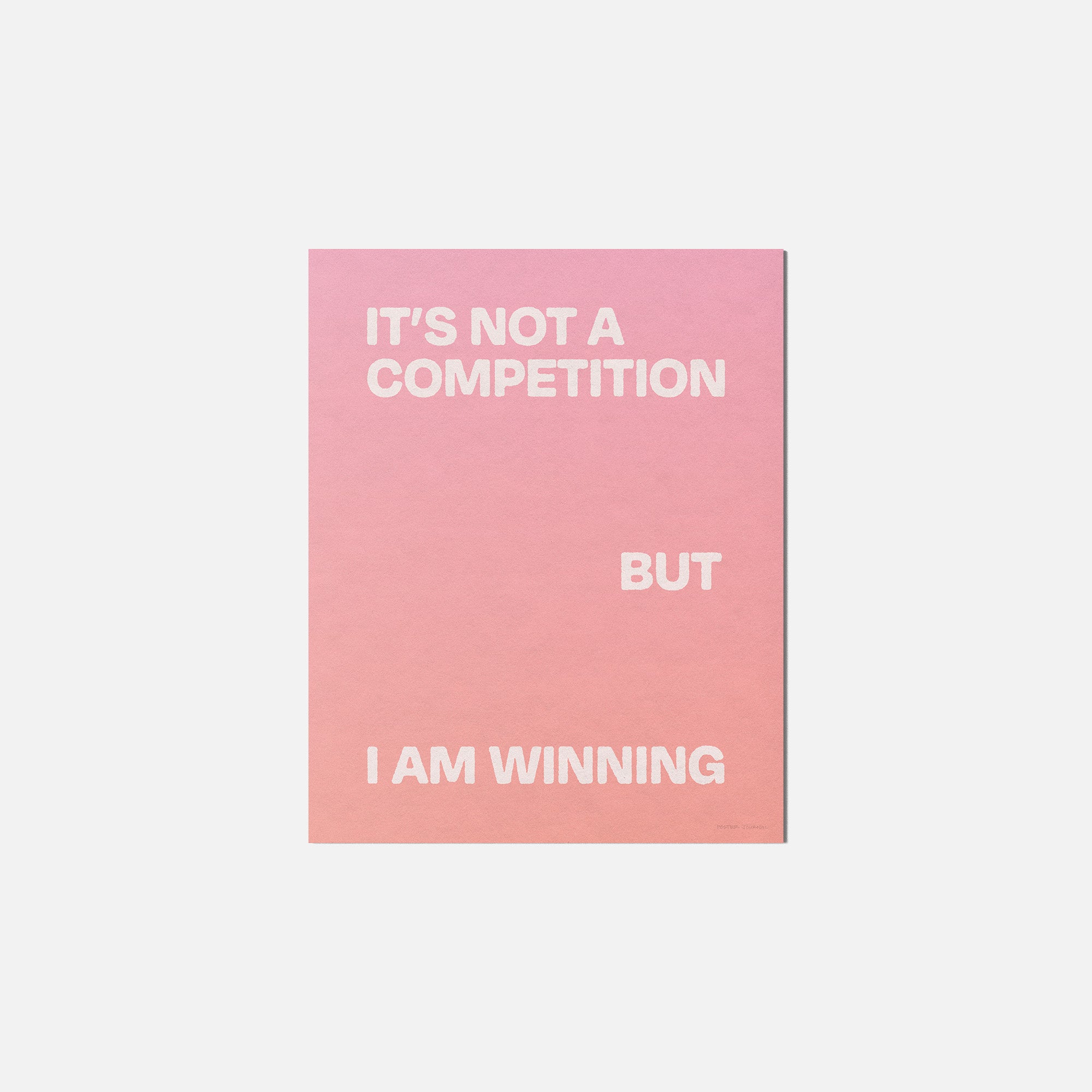 WINNING PRINT