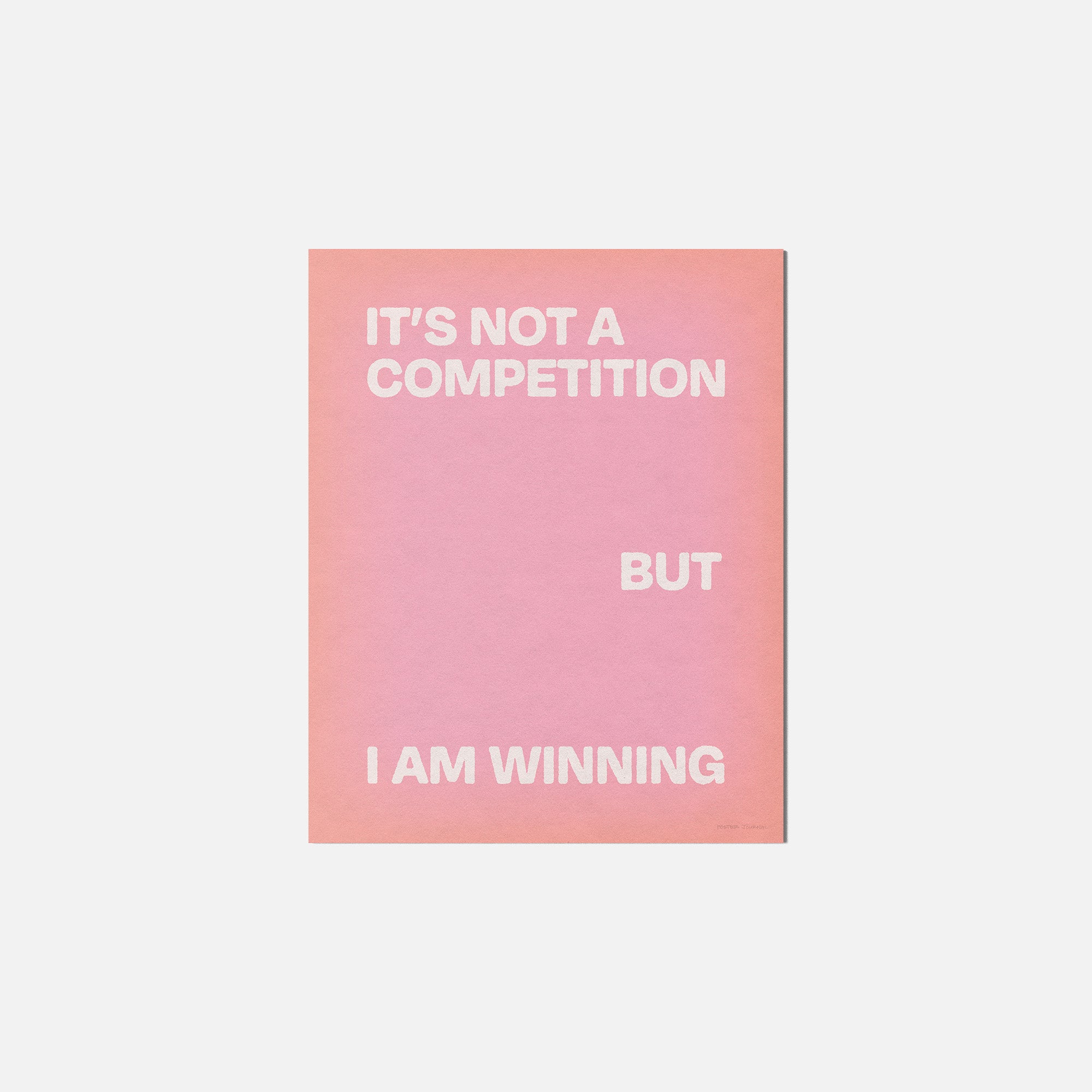 WINNING PRINT