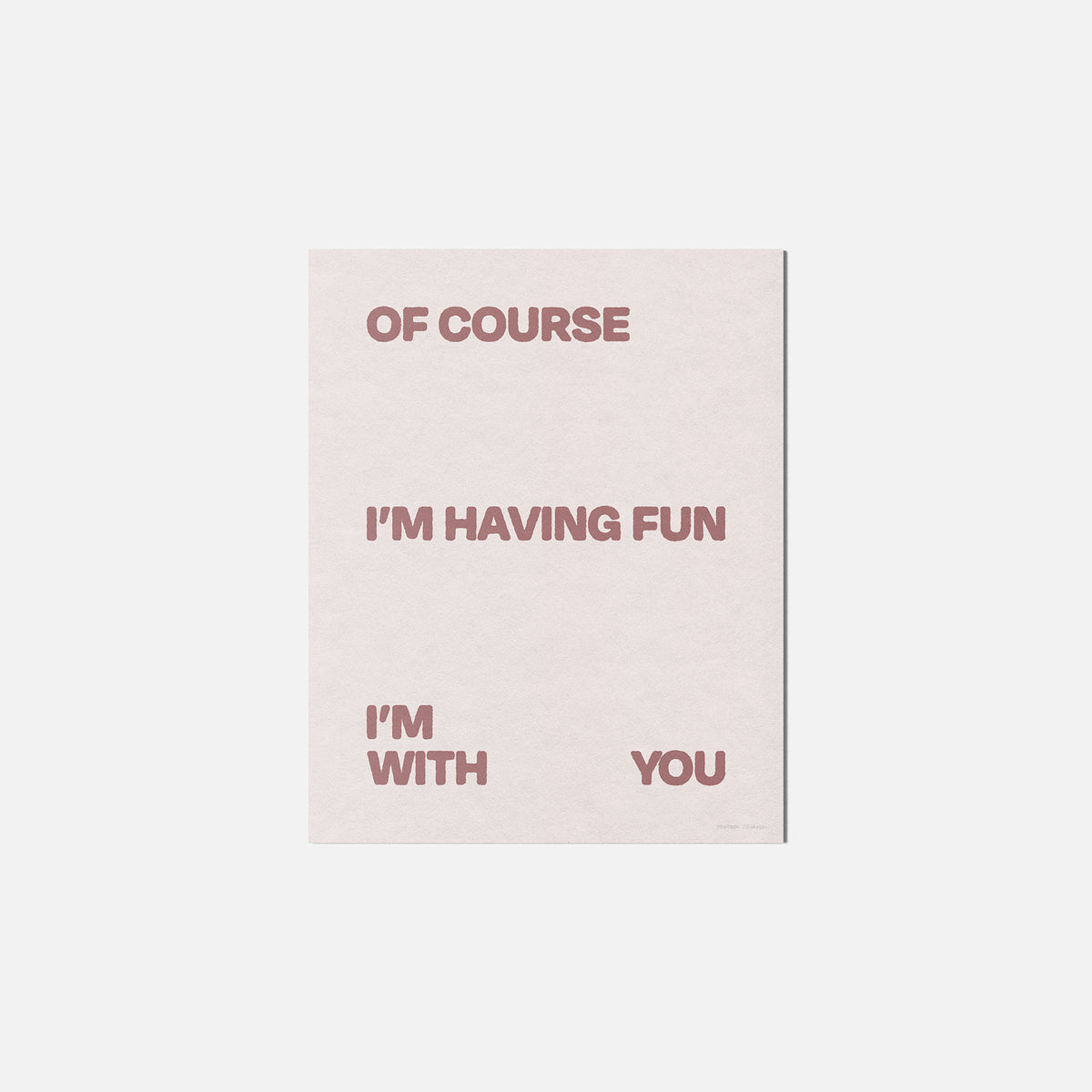 WITH PRINT