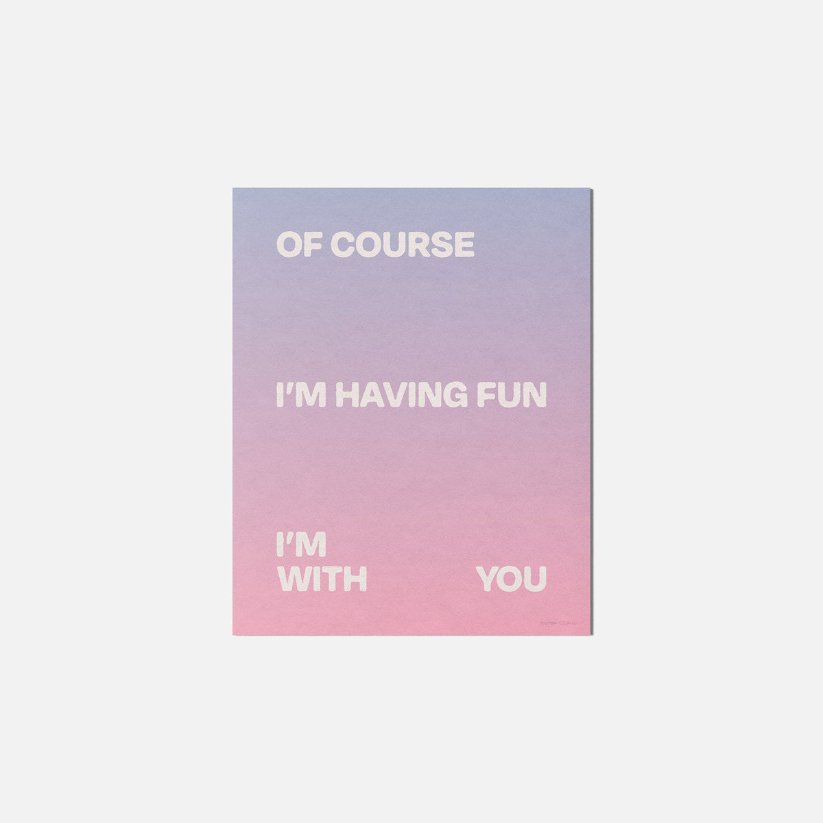 WITH PRINT