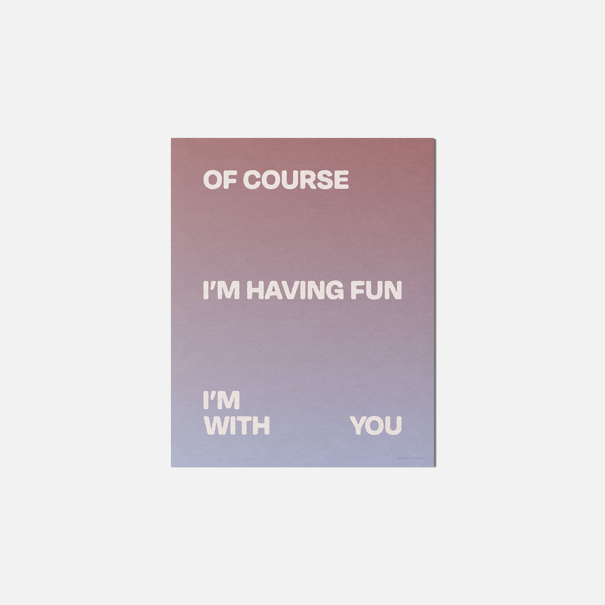 WITH PRINT