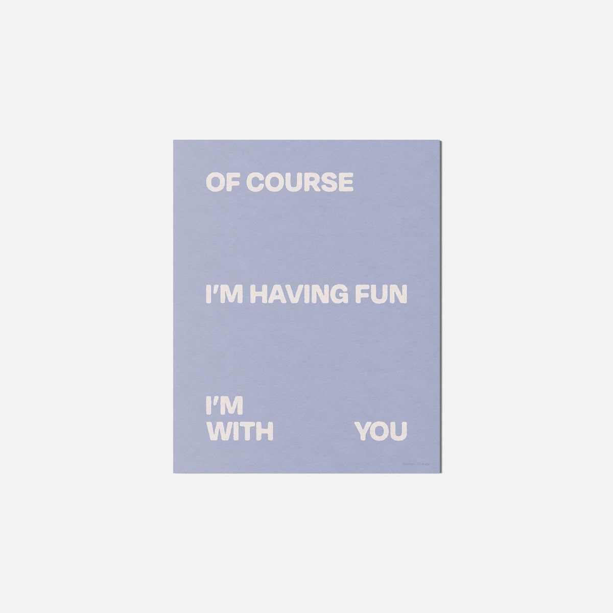 WITH PRINT
