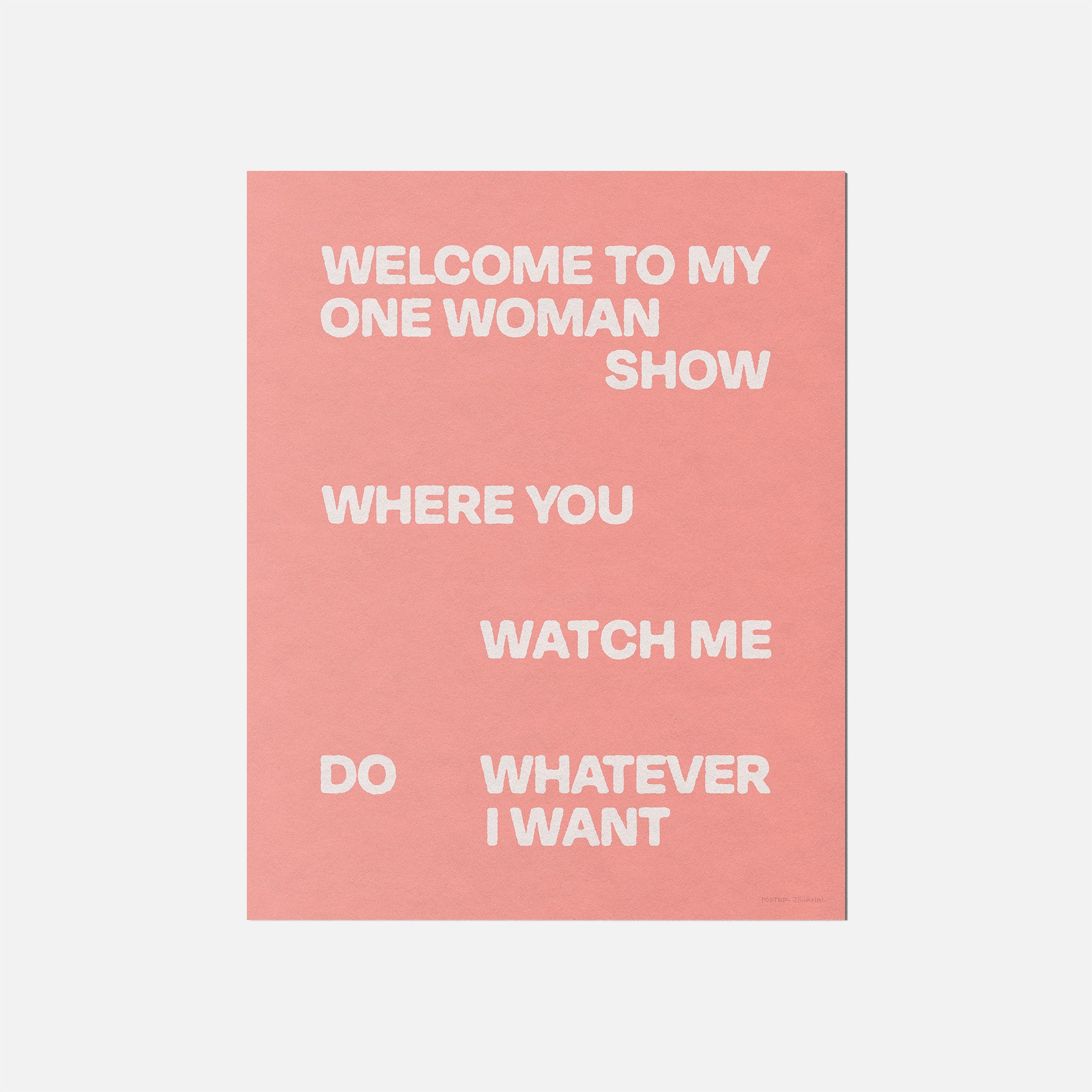 WOMAN PRINT