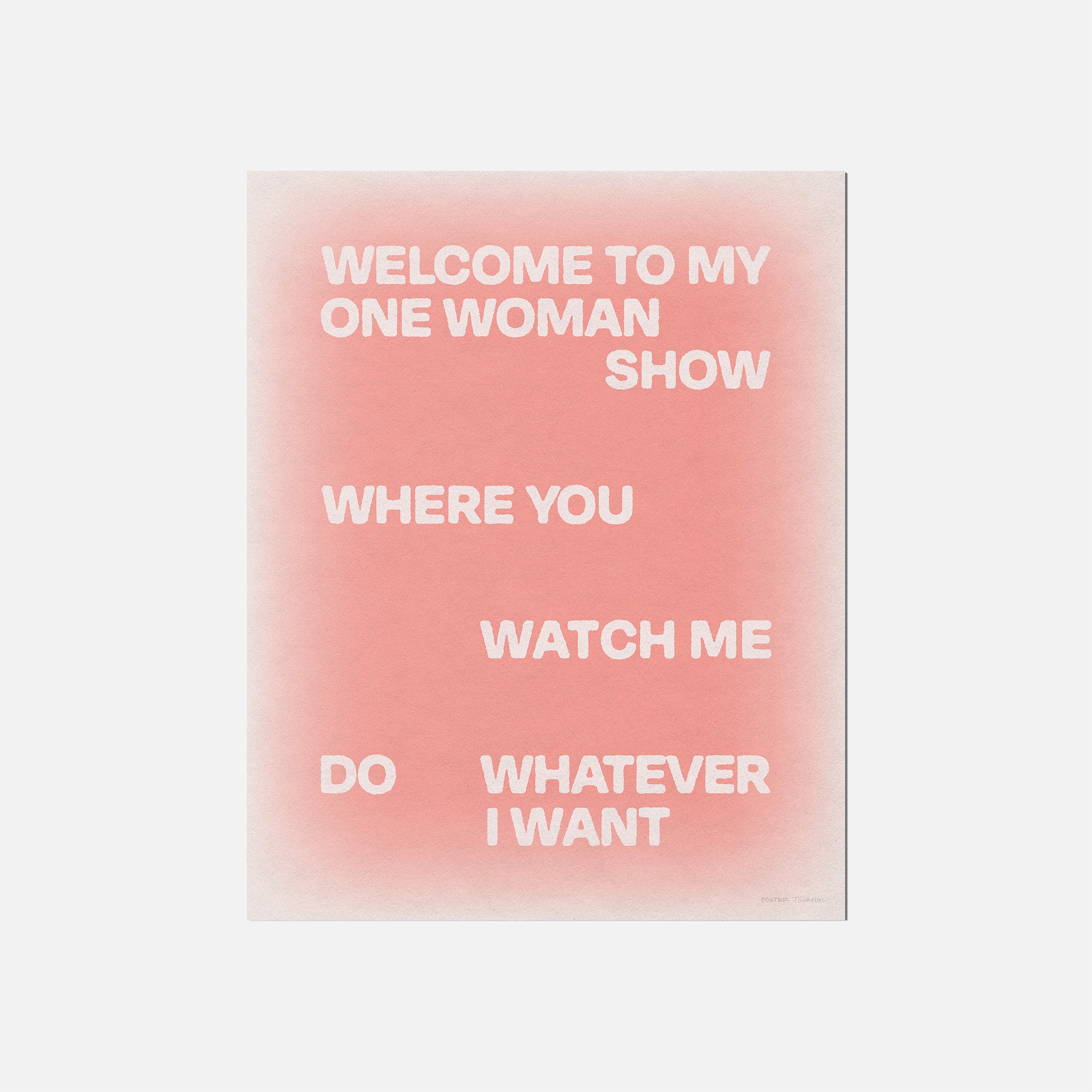 WOMAN PRINT
