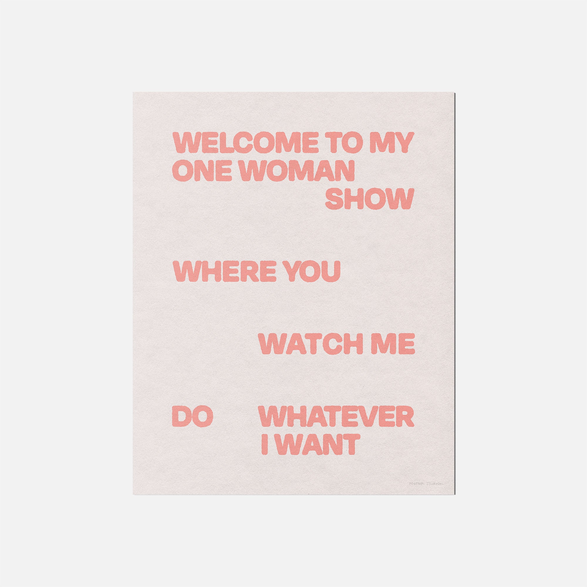 WOMAN PRINT
