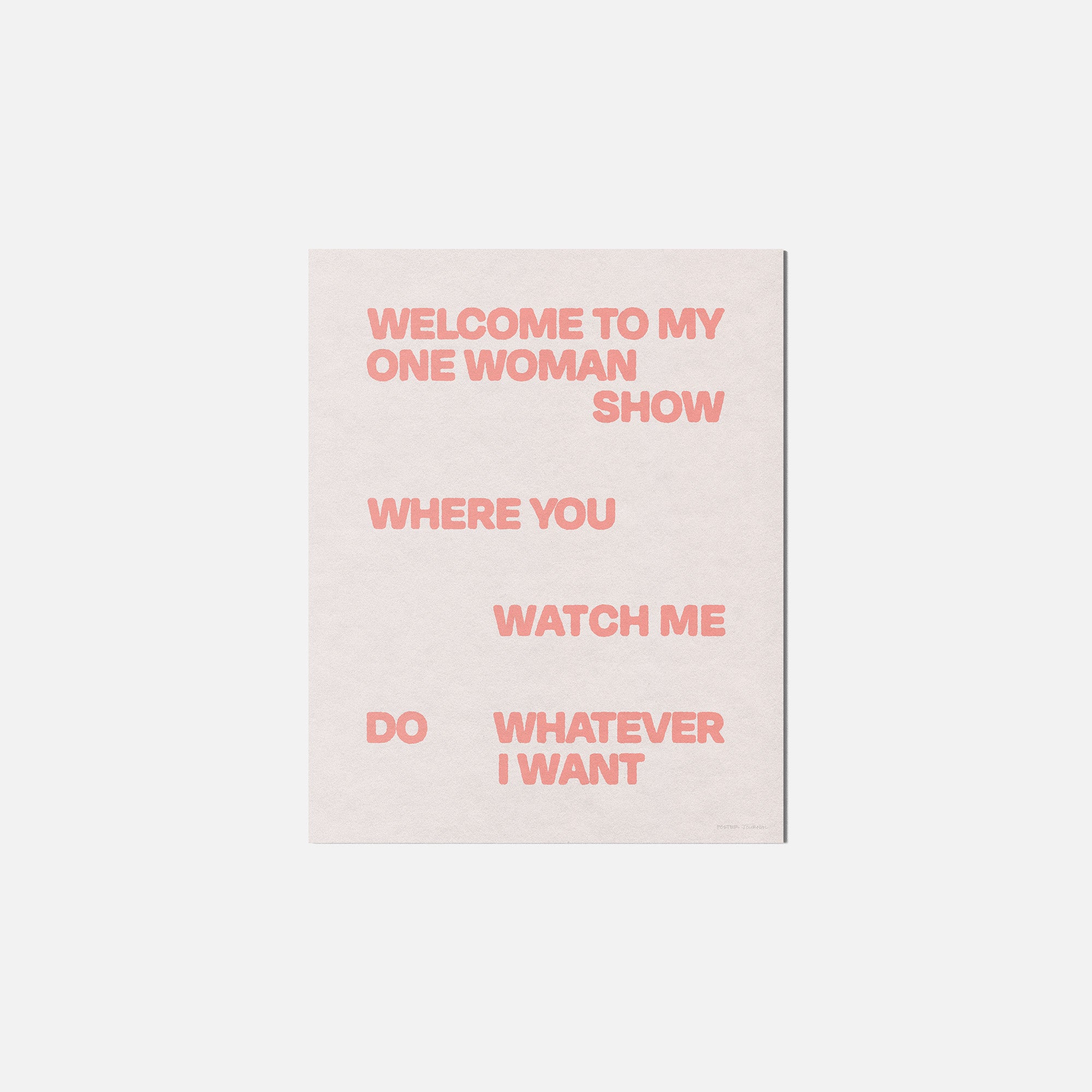 WOMAN PRINT