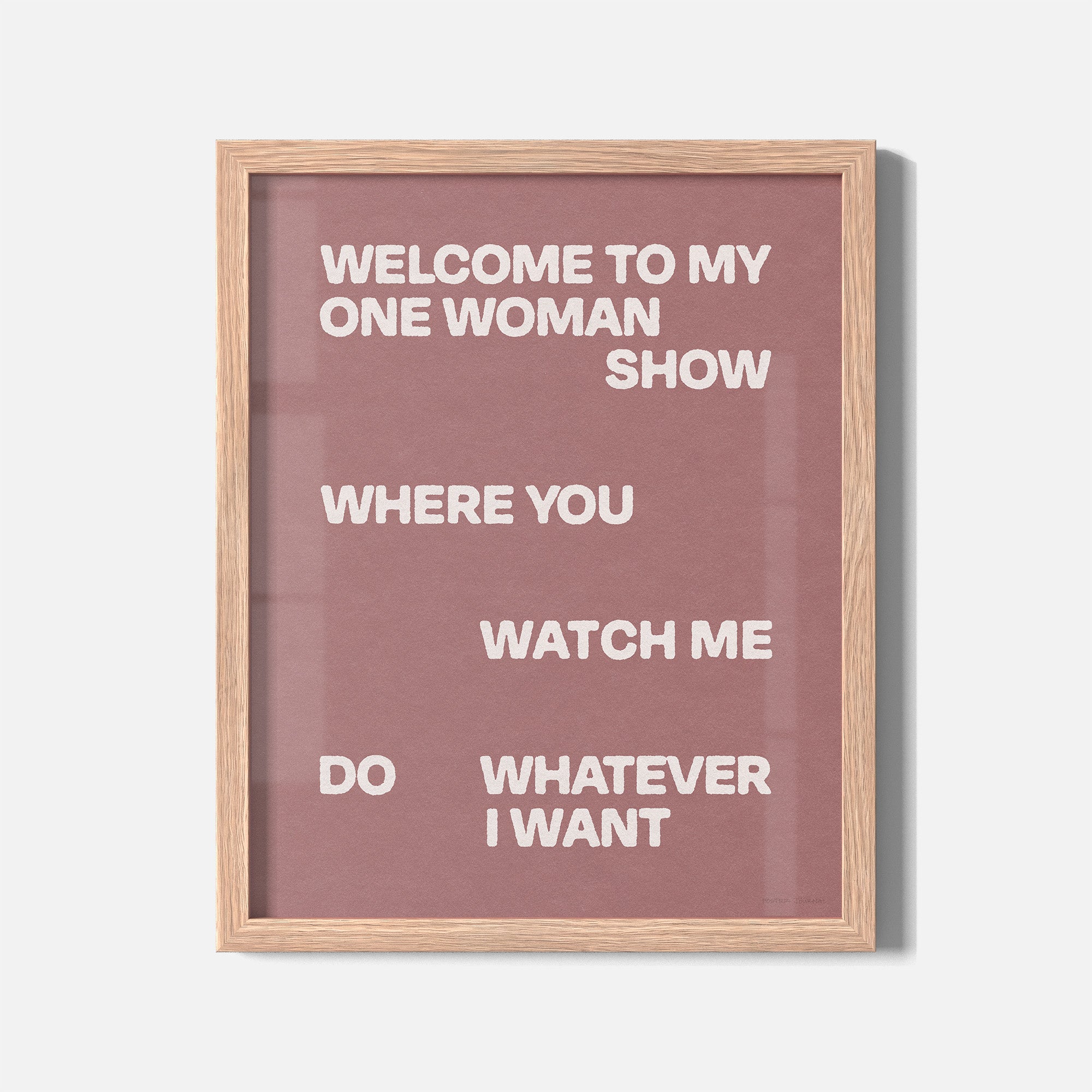 WOMAN PRINT