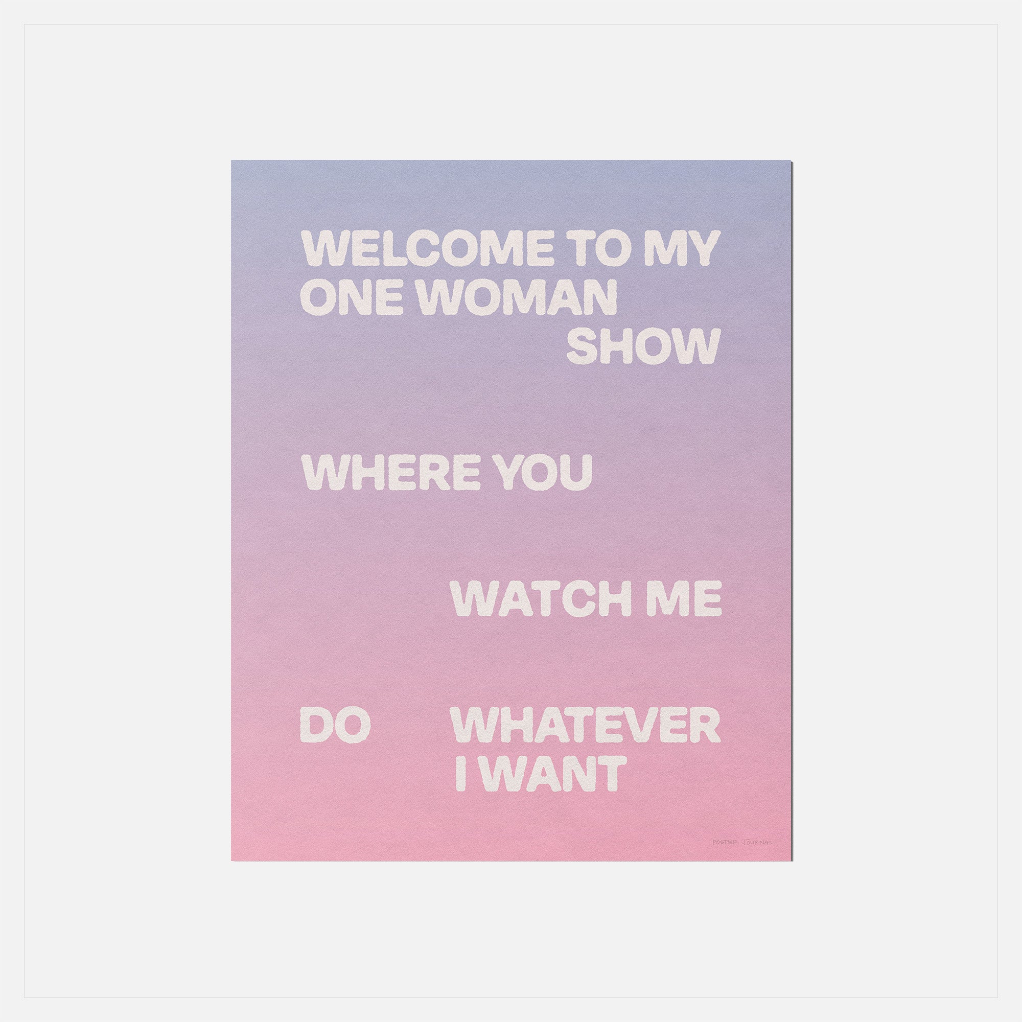 WOMAN PRINT