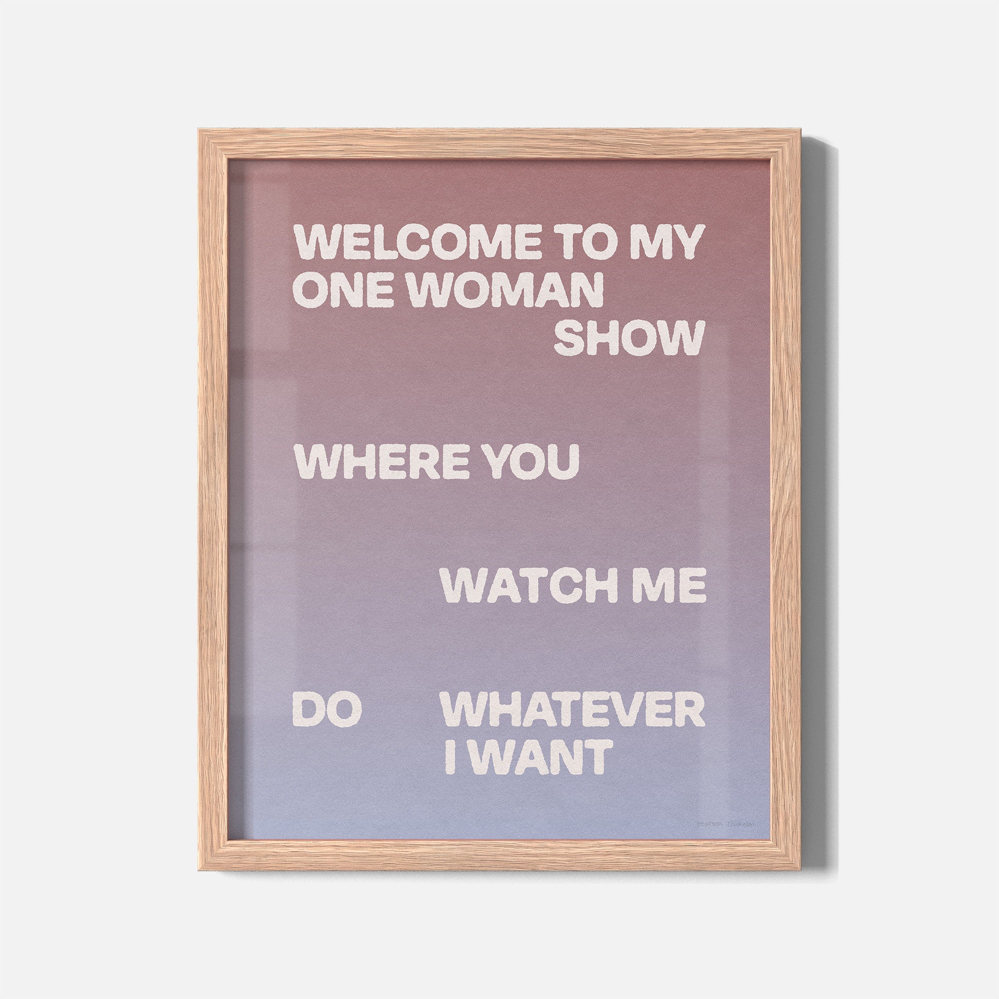 WOMAN PRINT