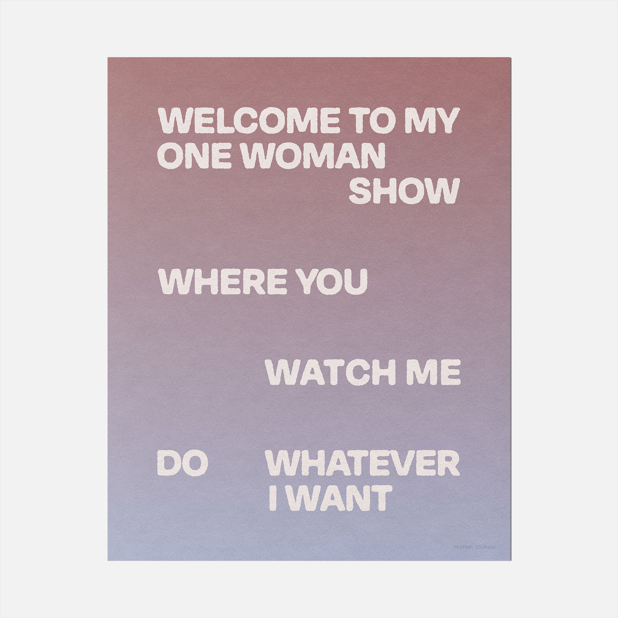 WOMAN PRINT