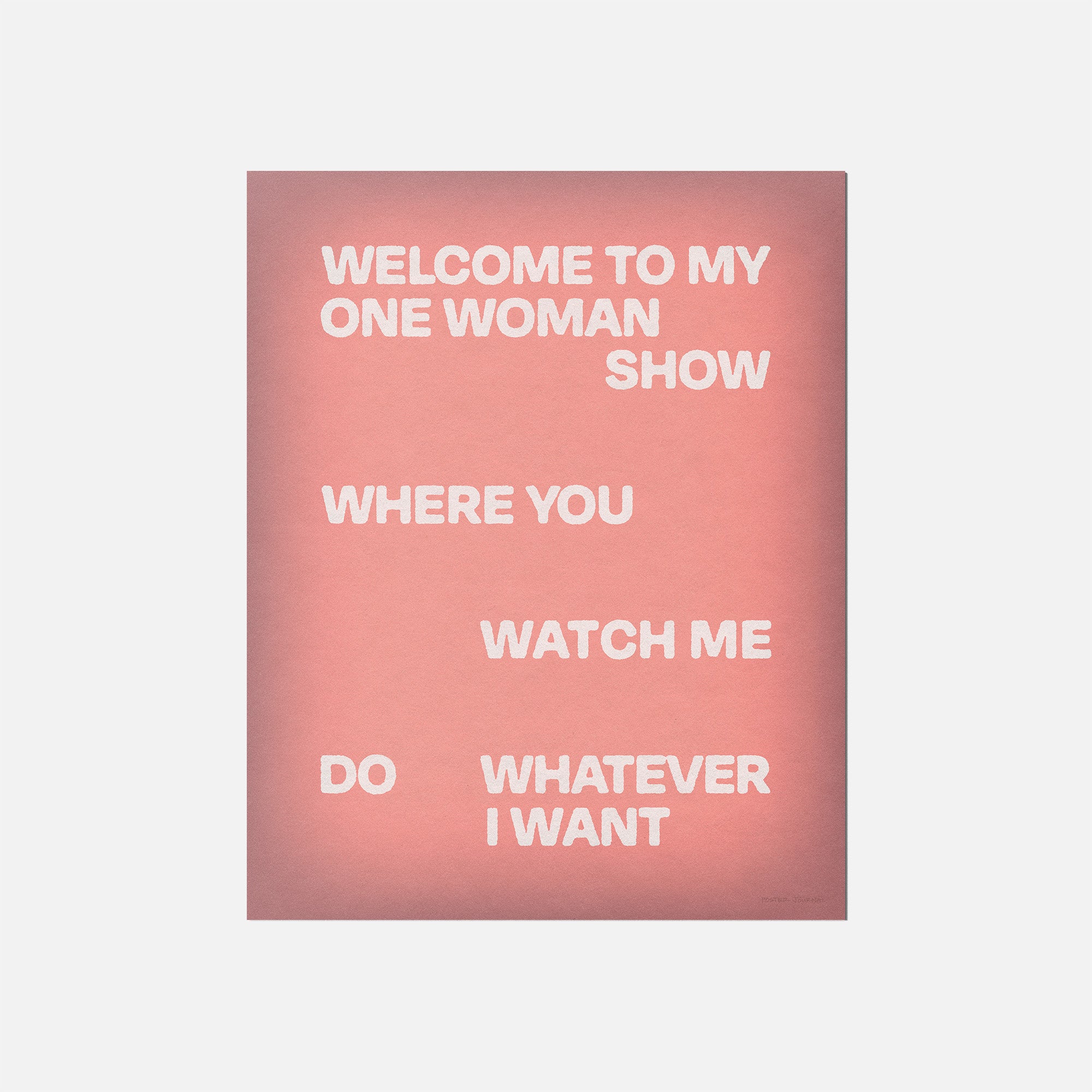 WOMAN PRINT