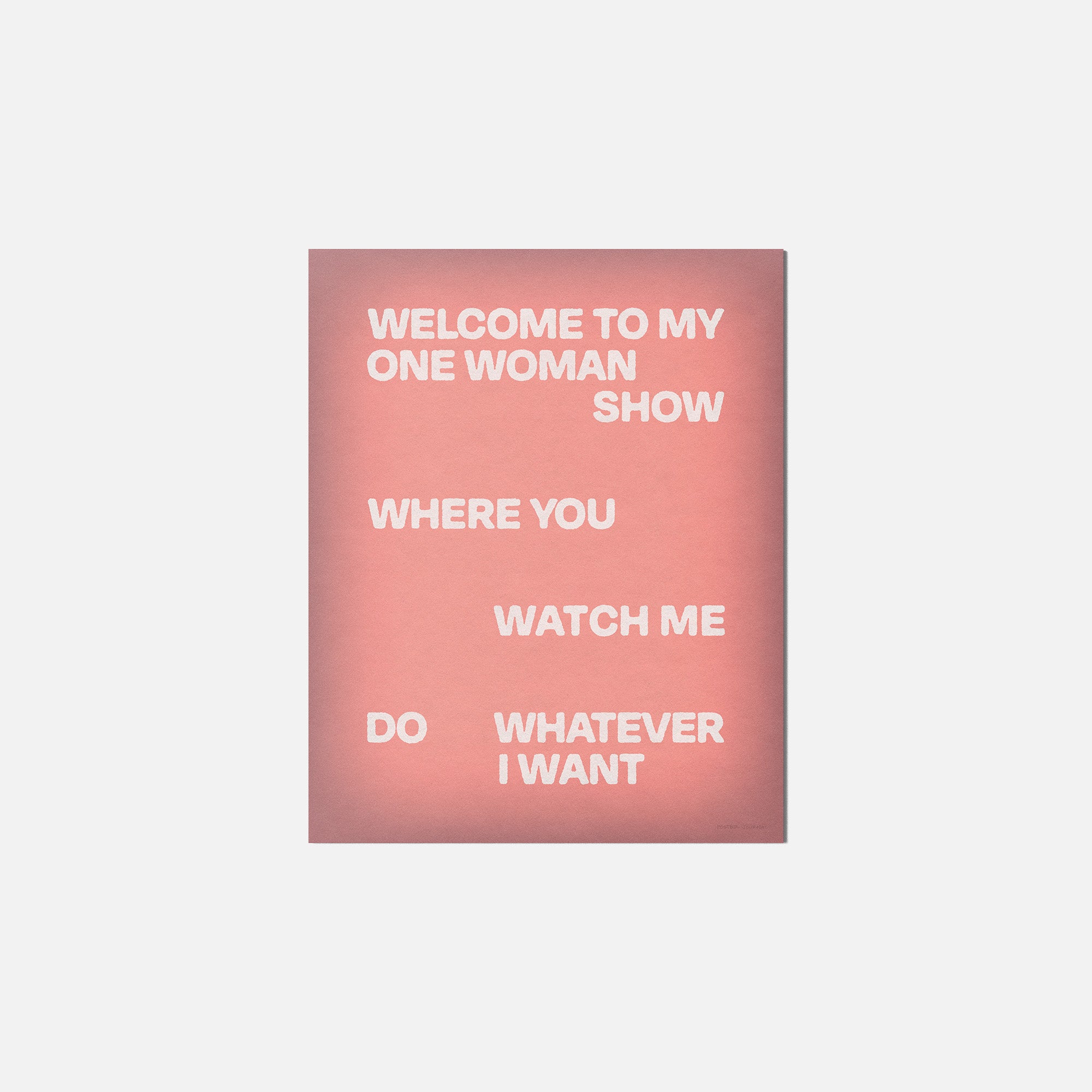 WOMAN PRINT