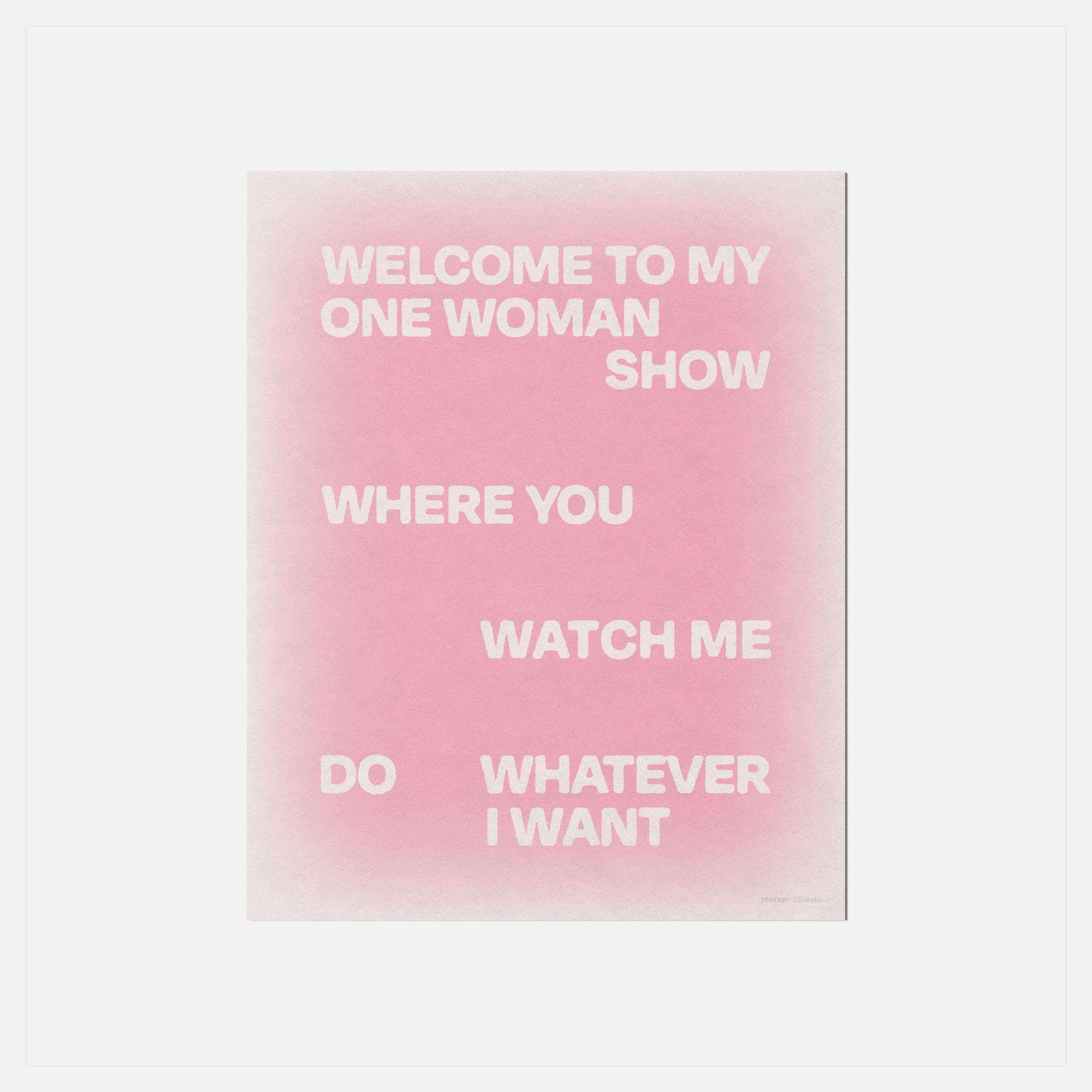 WOMAN PRINT
