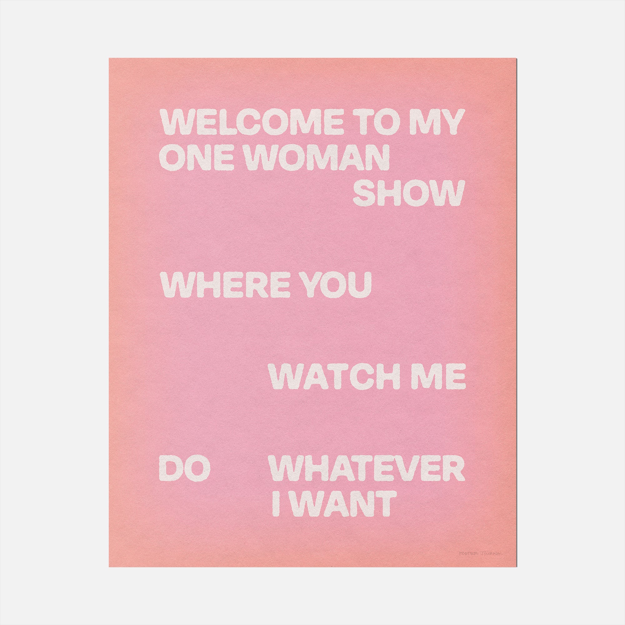 WOMAN PRINT