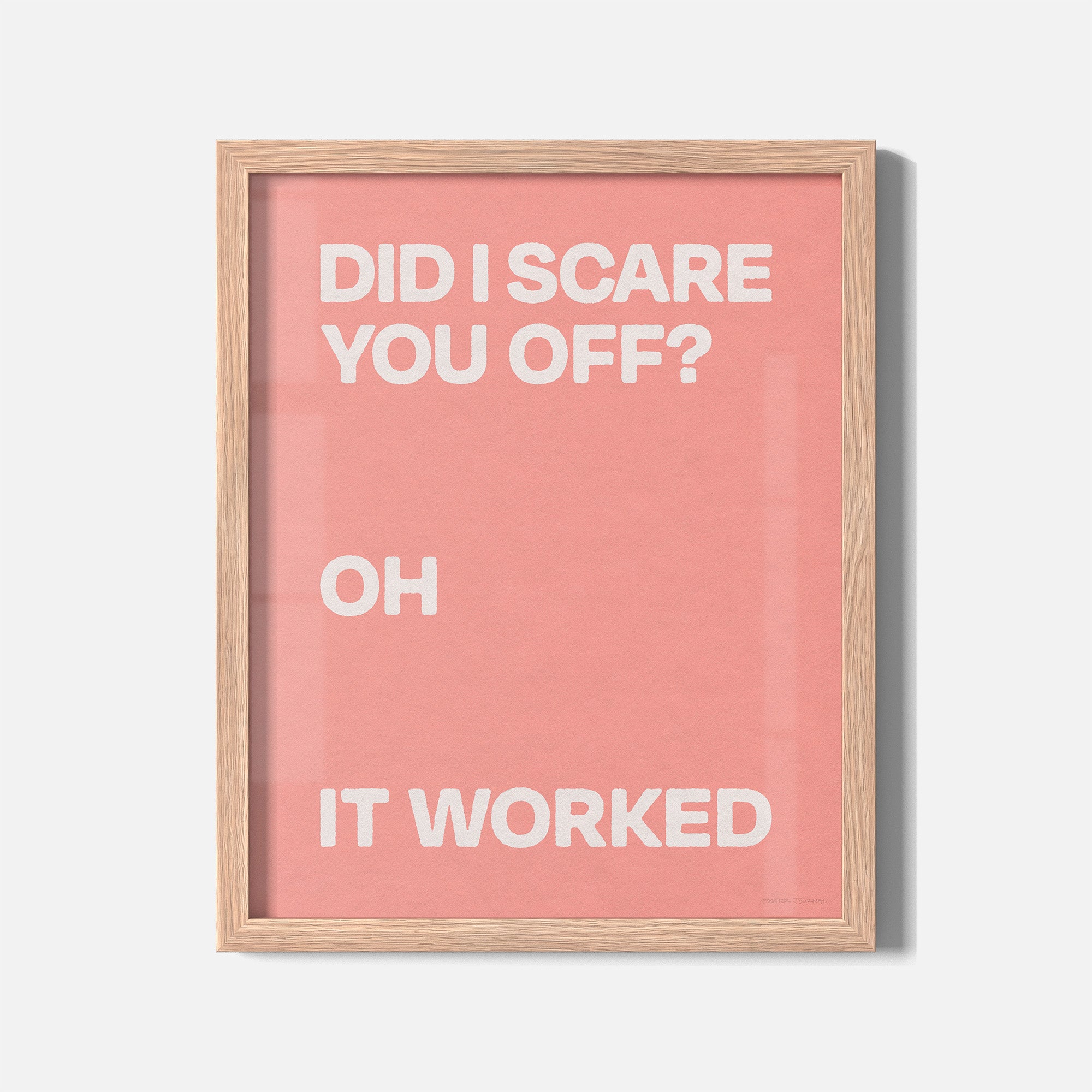 WORKED PRINT