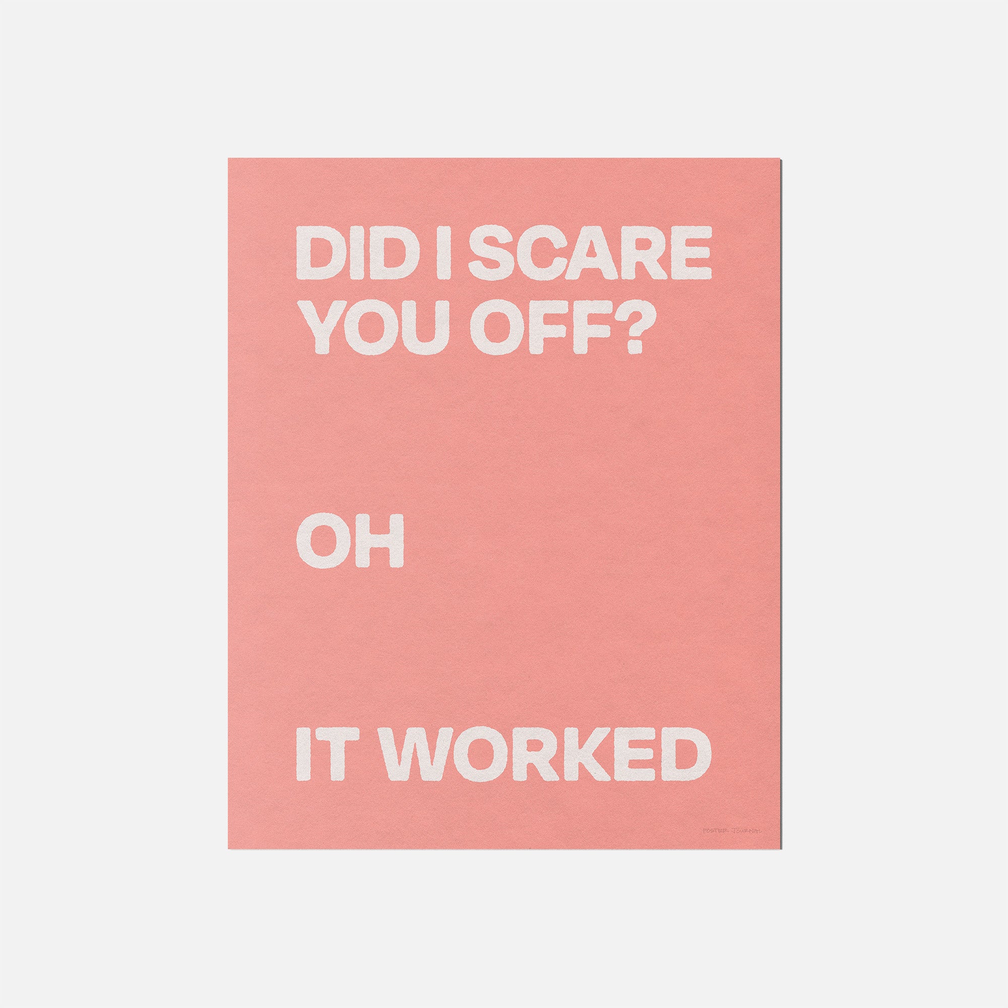 WORKED PRINT