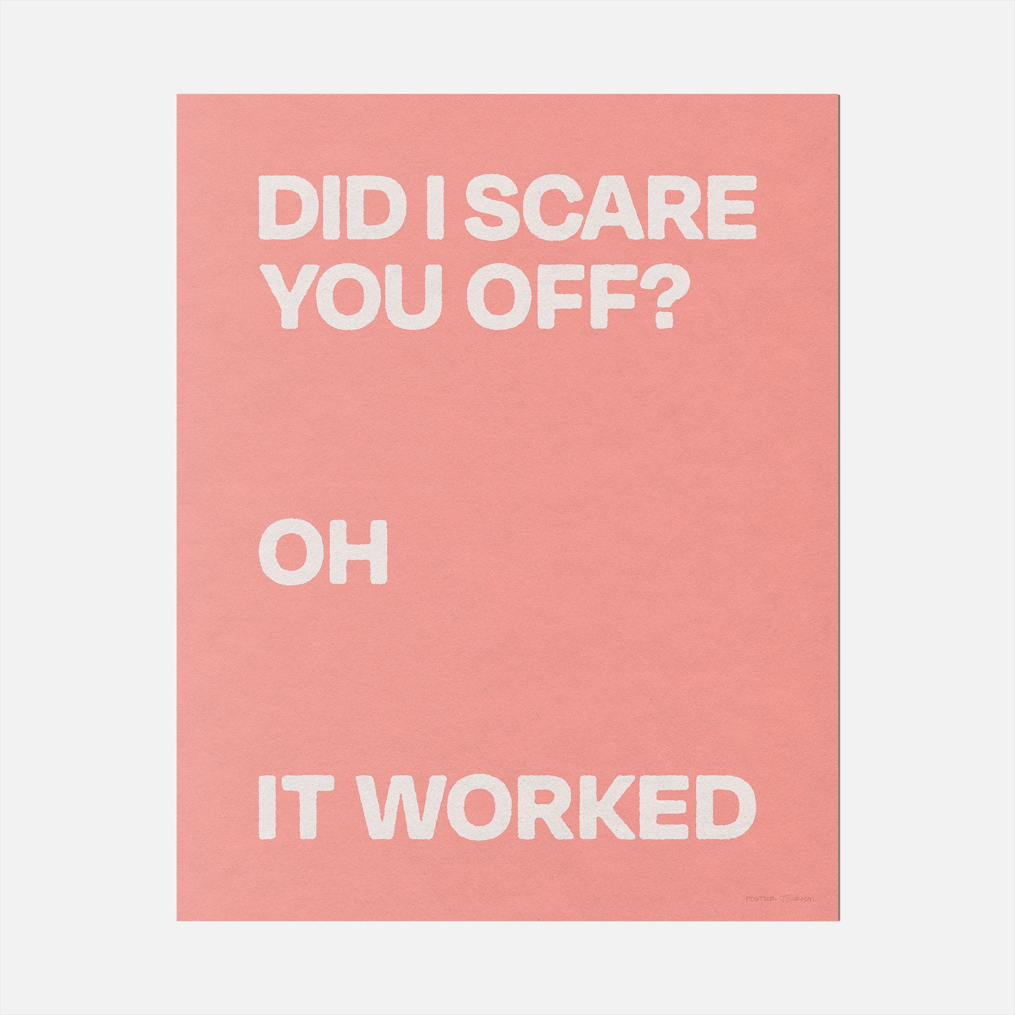 WORKED PRINT