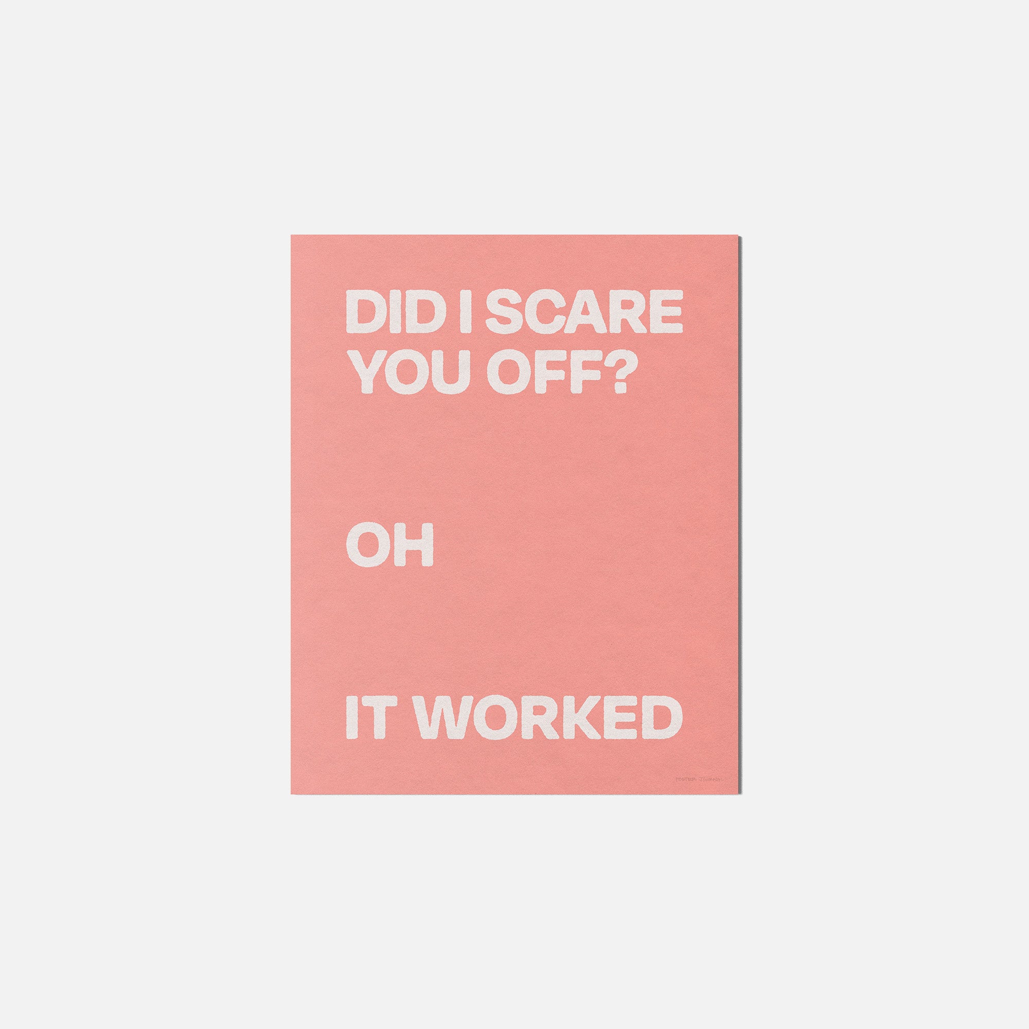WORKED PRINT