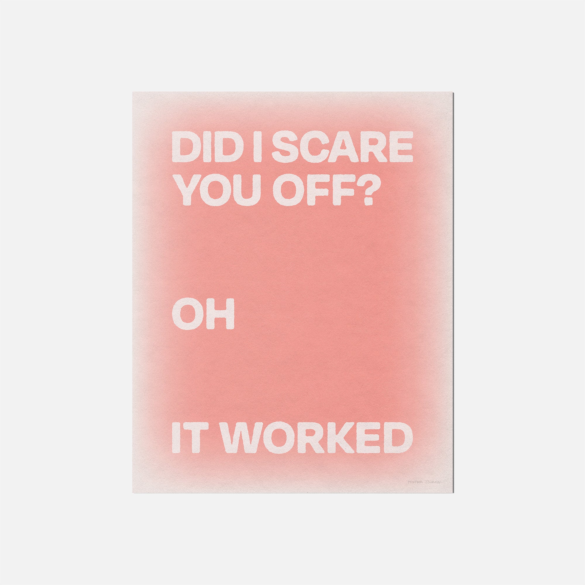 WORKED PRINT