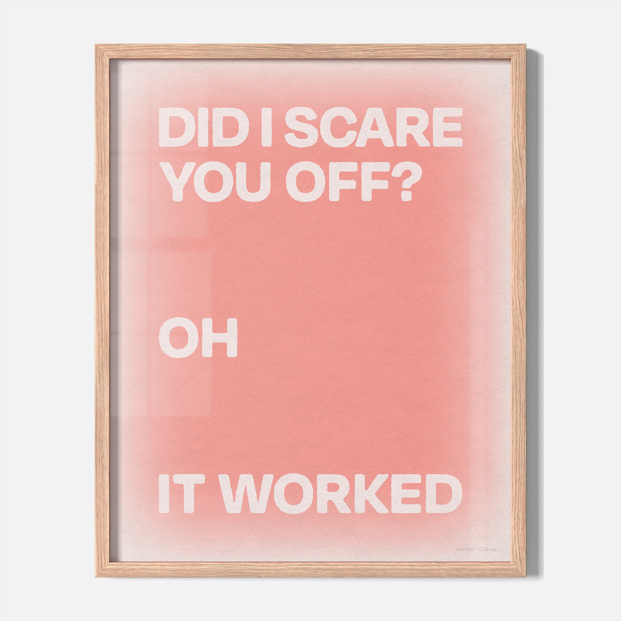 WORKED PRINT