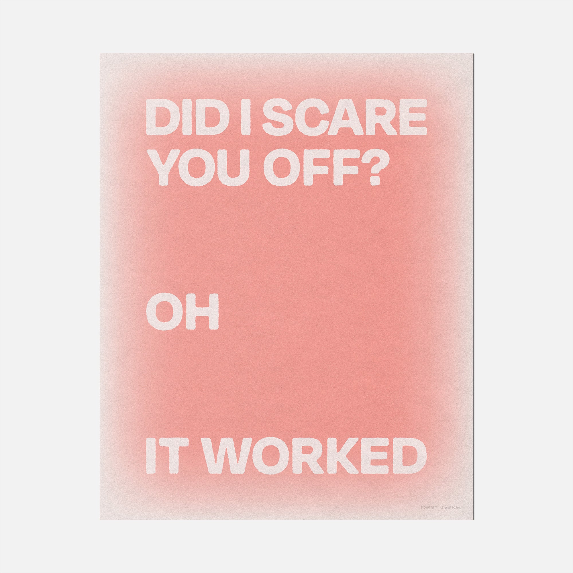 WORKED PRINT