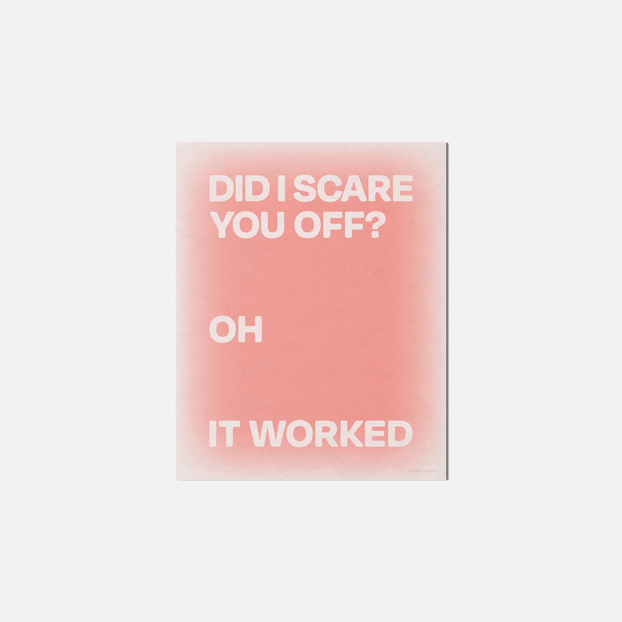 WORKED PRINT