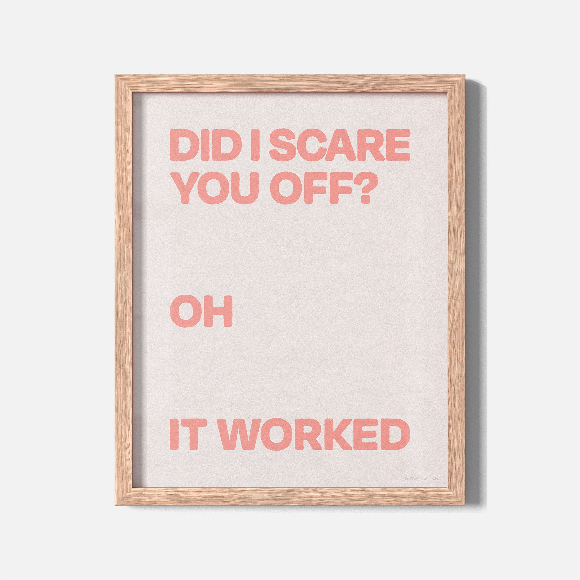 WORKED PRINT