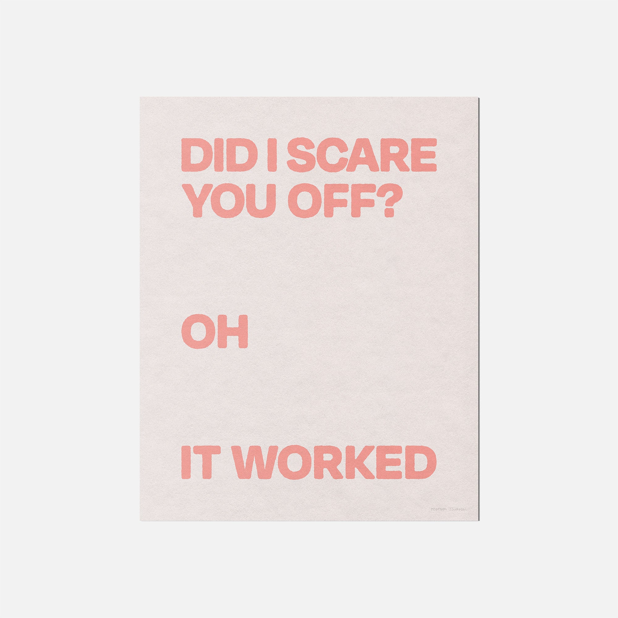WORKED PRINT