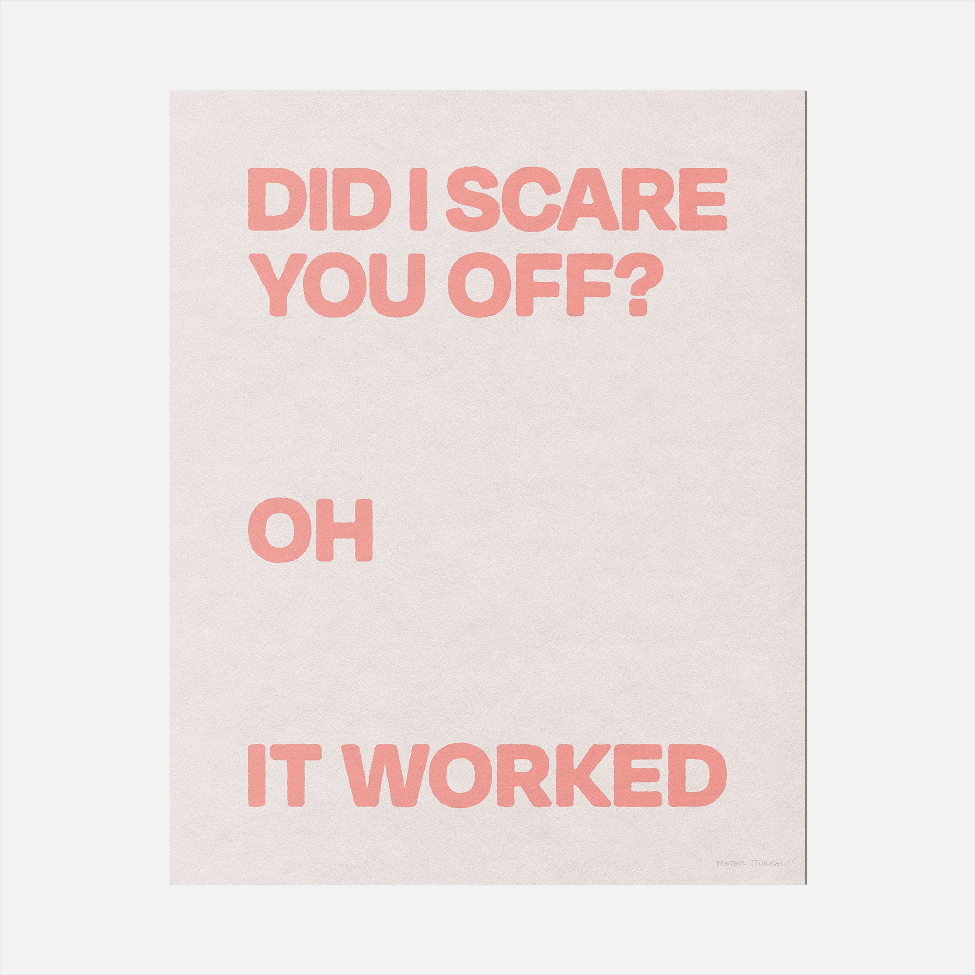 WORKED PRINT