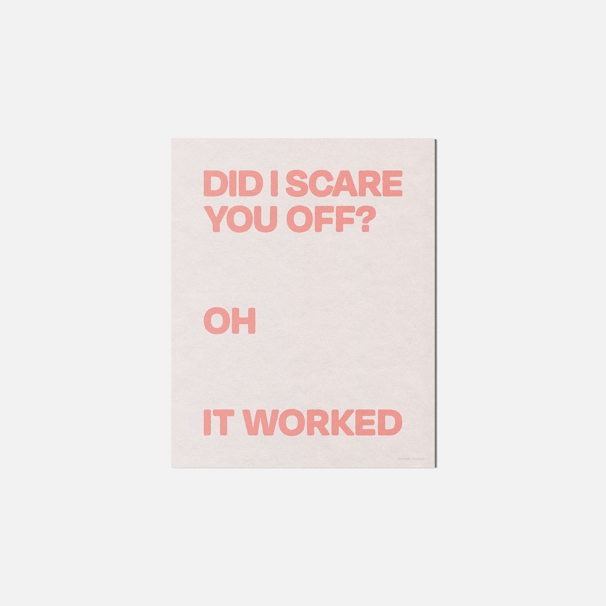 WORKED PRINT