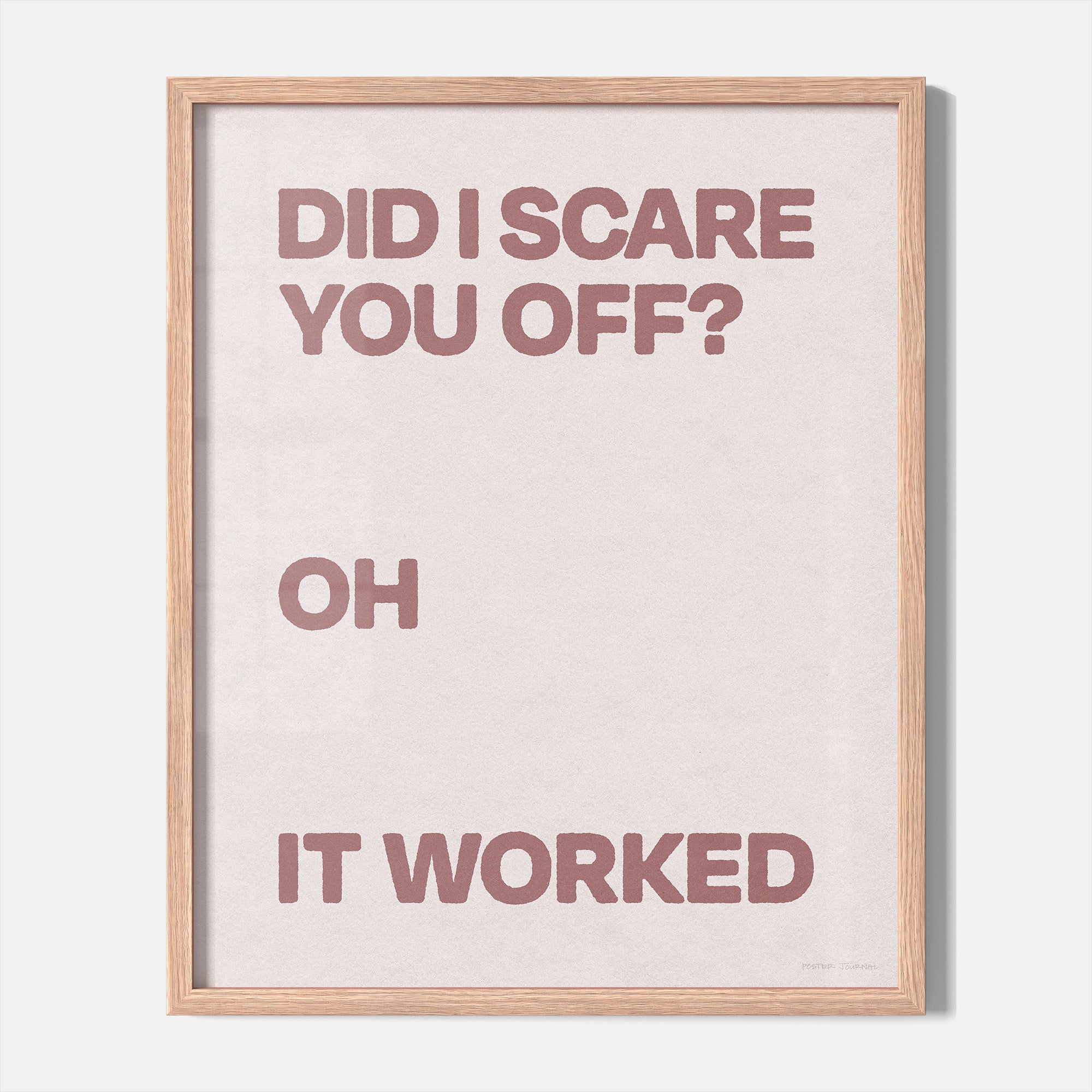 WORKED PRINT